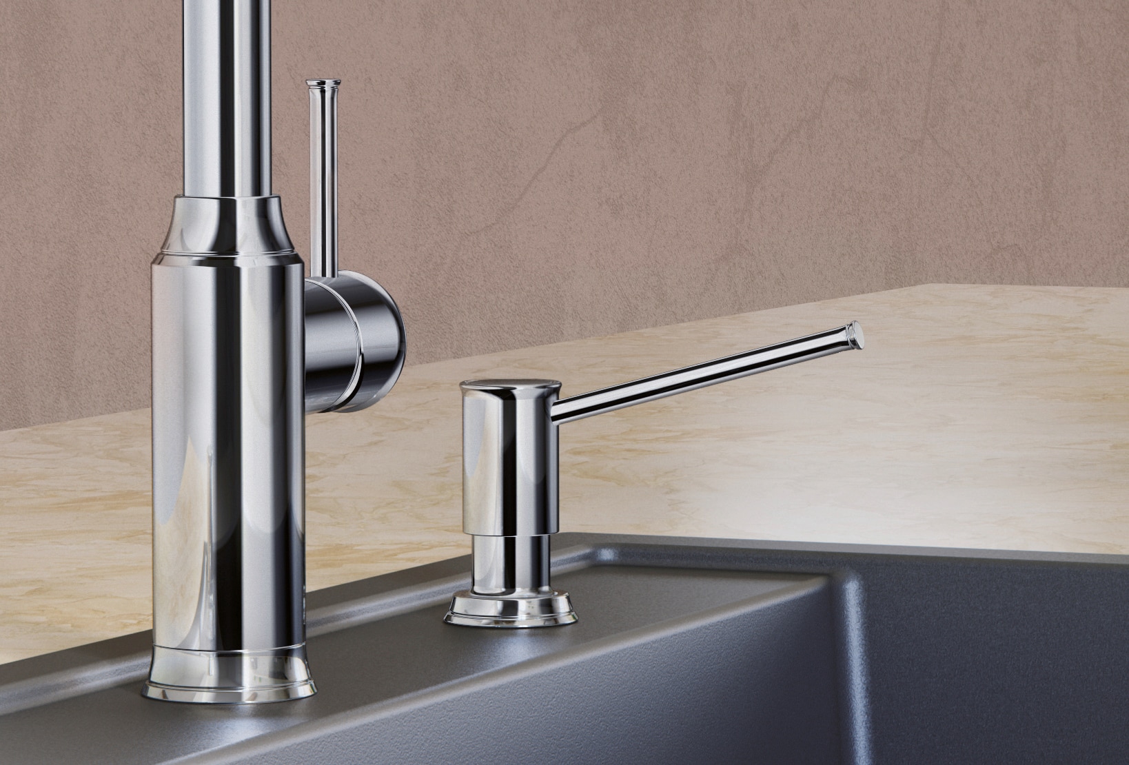 Blanco Spülmittelspender »LIVIA« chrom