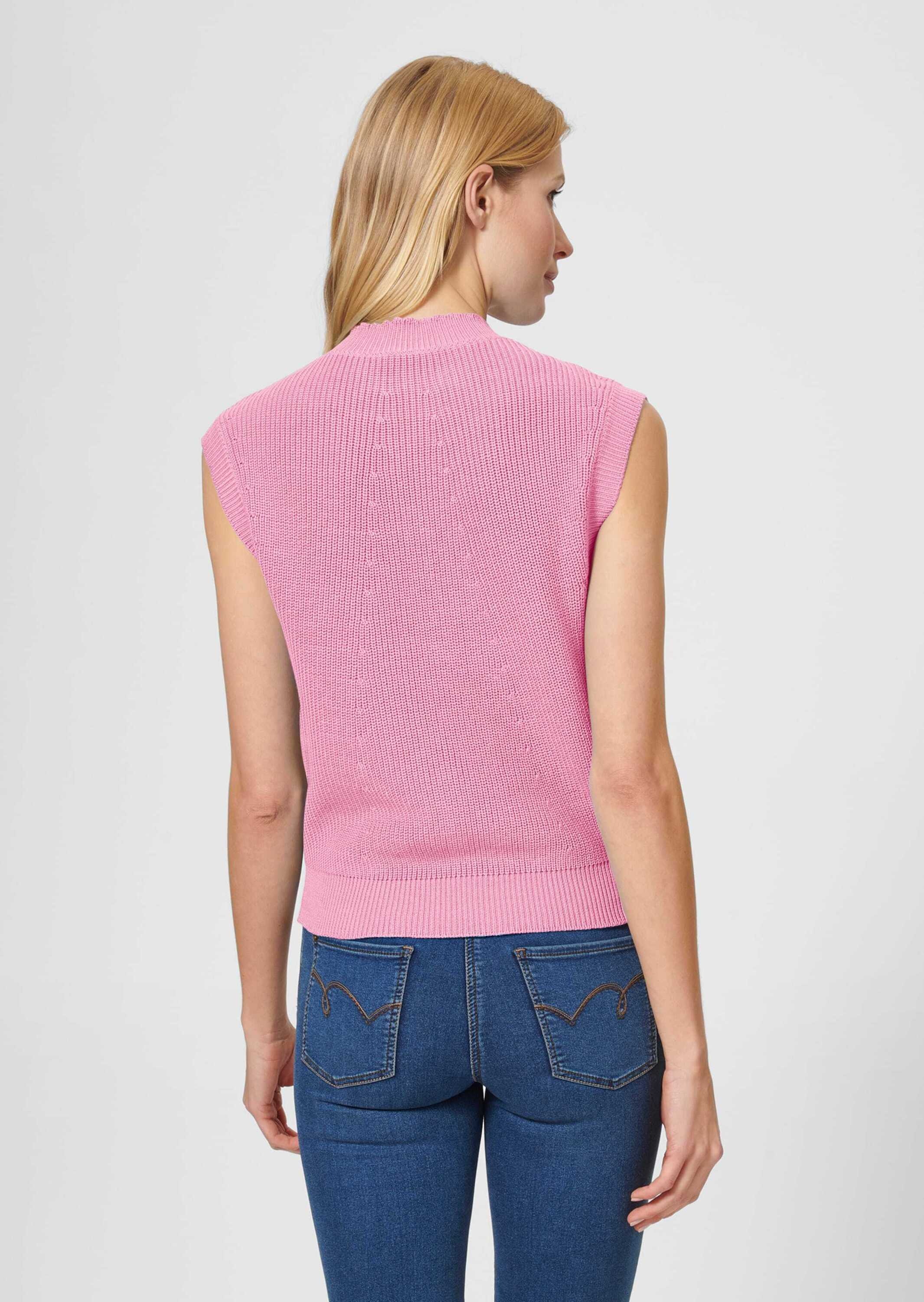MADELEINE Longpullover »Pullunder Pullunder mit Stehkragen«