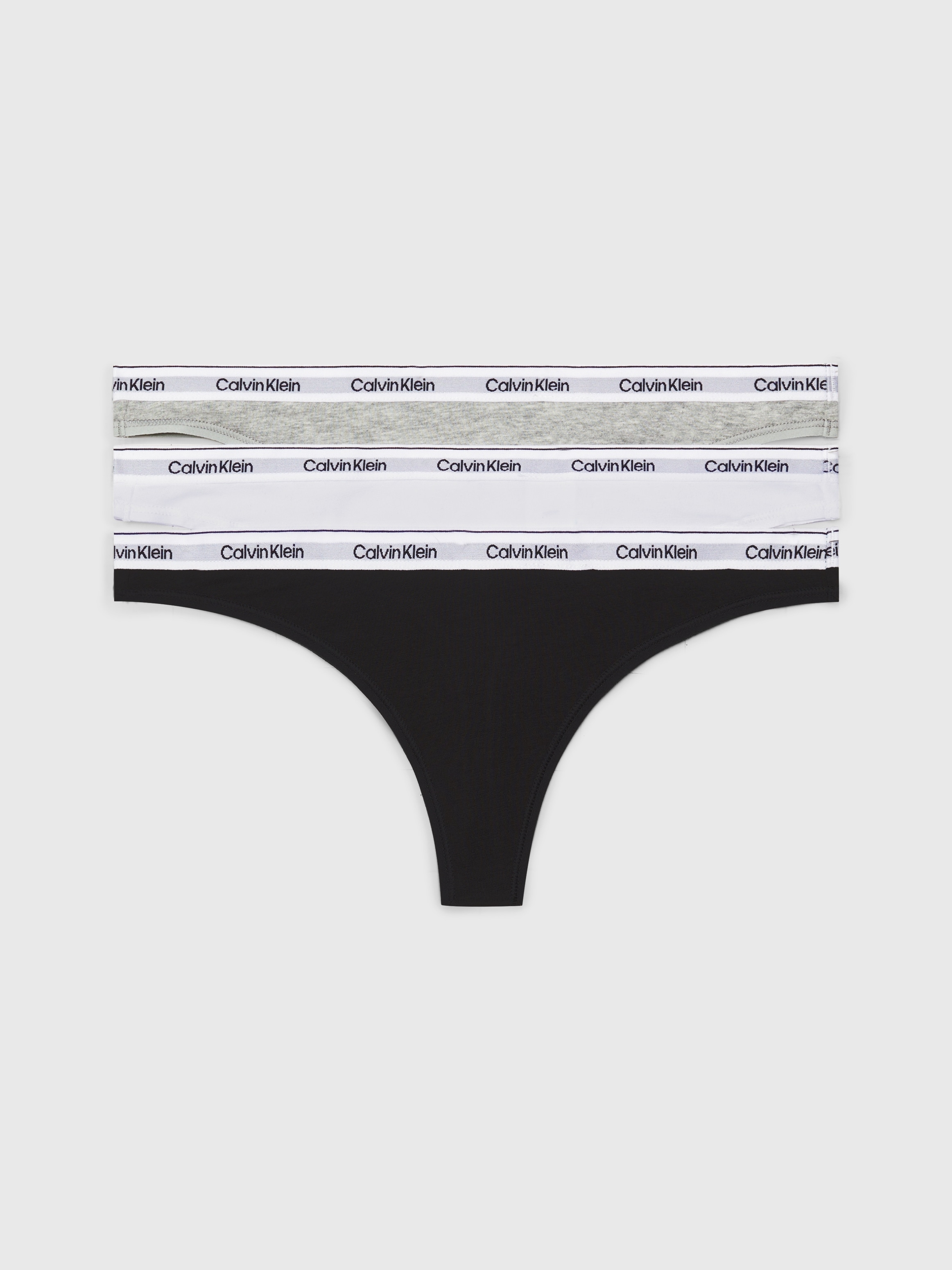 Calvin Klein Underwear Tanga "3 PACK THONG (LOW-RISE)" 3 Stk. String low wa günstig online kaufen