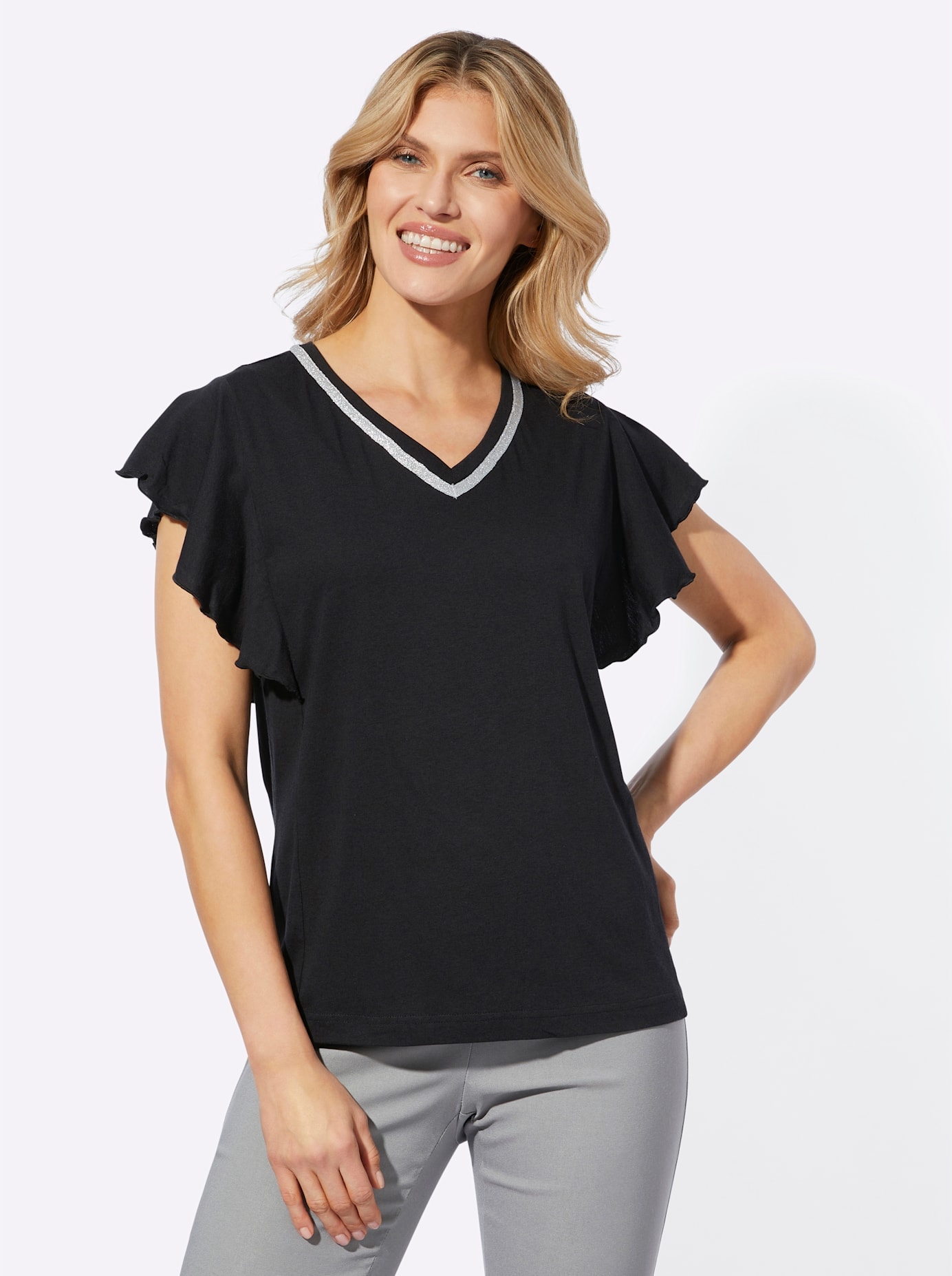 Classic Basics V-Shirt "V-Shirt" günstig online kaufen