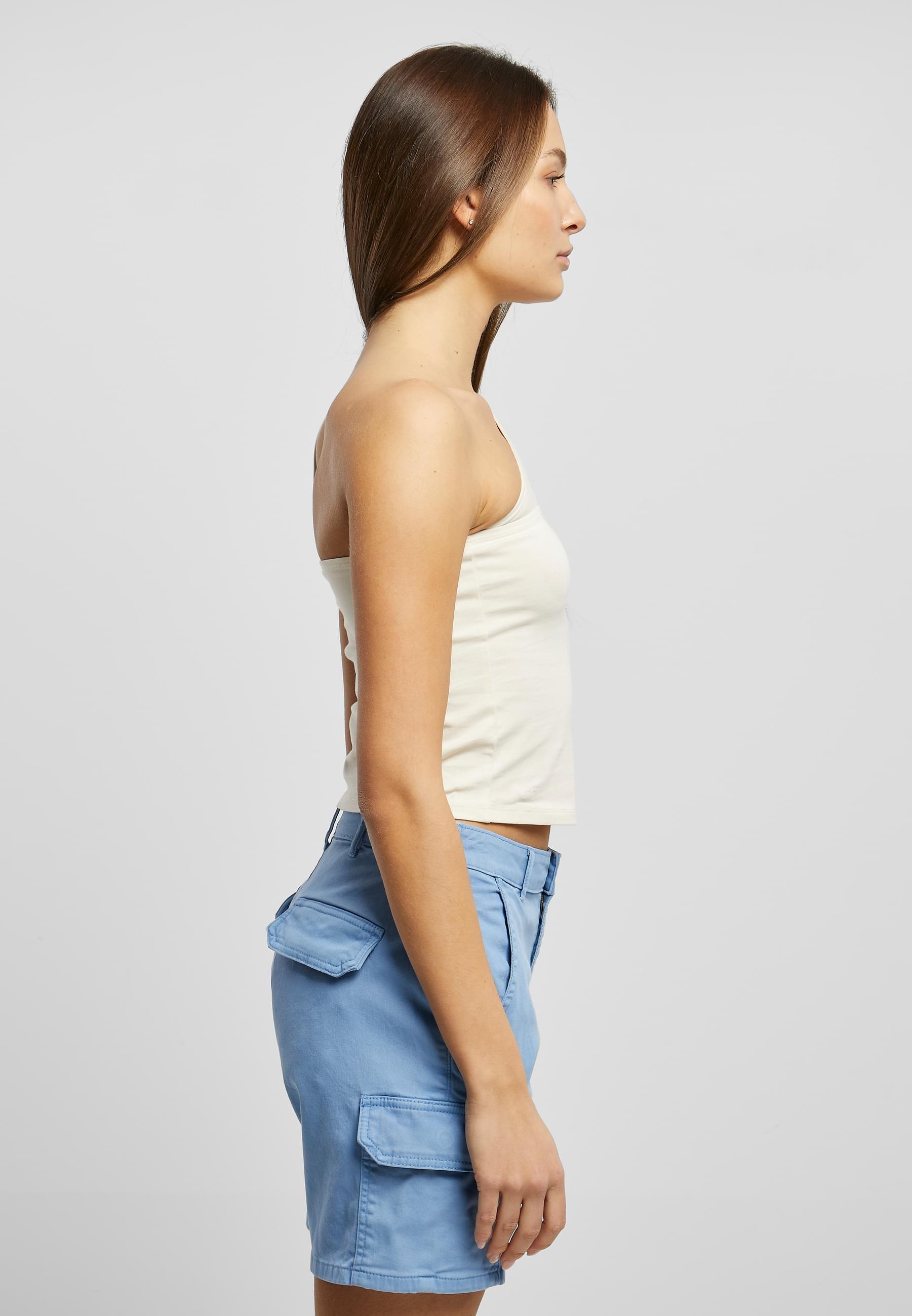 URBAN CLASSICS Muskelshirt »Urban Classics Damen Ladies One Strap Top«, (1 tlg.)