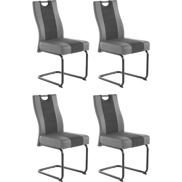 HELA Stuhl »Erika S«, (Set), 4 St., Kunstleder-Webstoff, 2 oder 4 Stück  bestellen | BAUR | Stühle