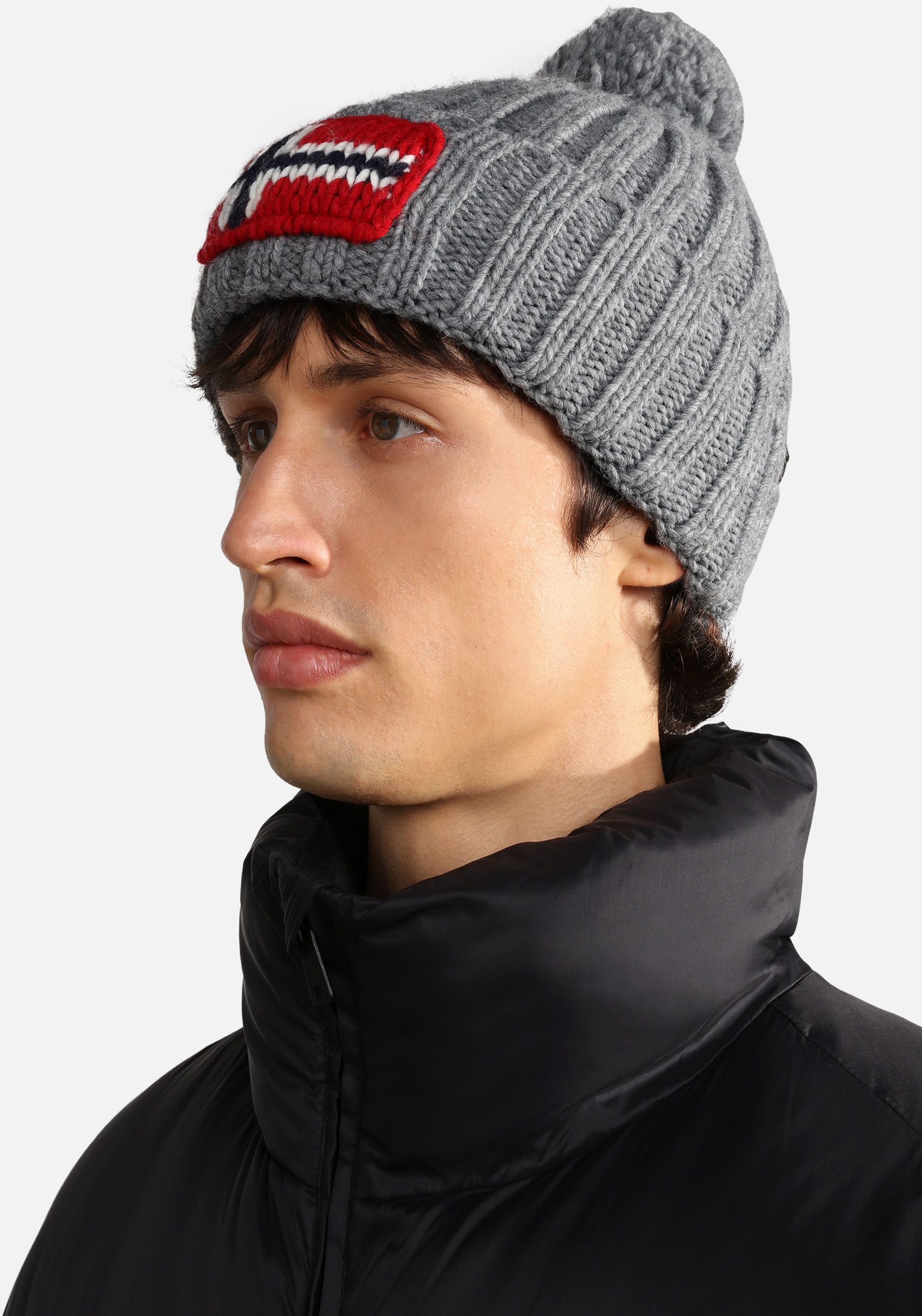 Napapijri Beanie "SEMIURY", mit Bommel günstig online kaufen