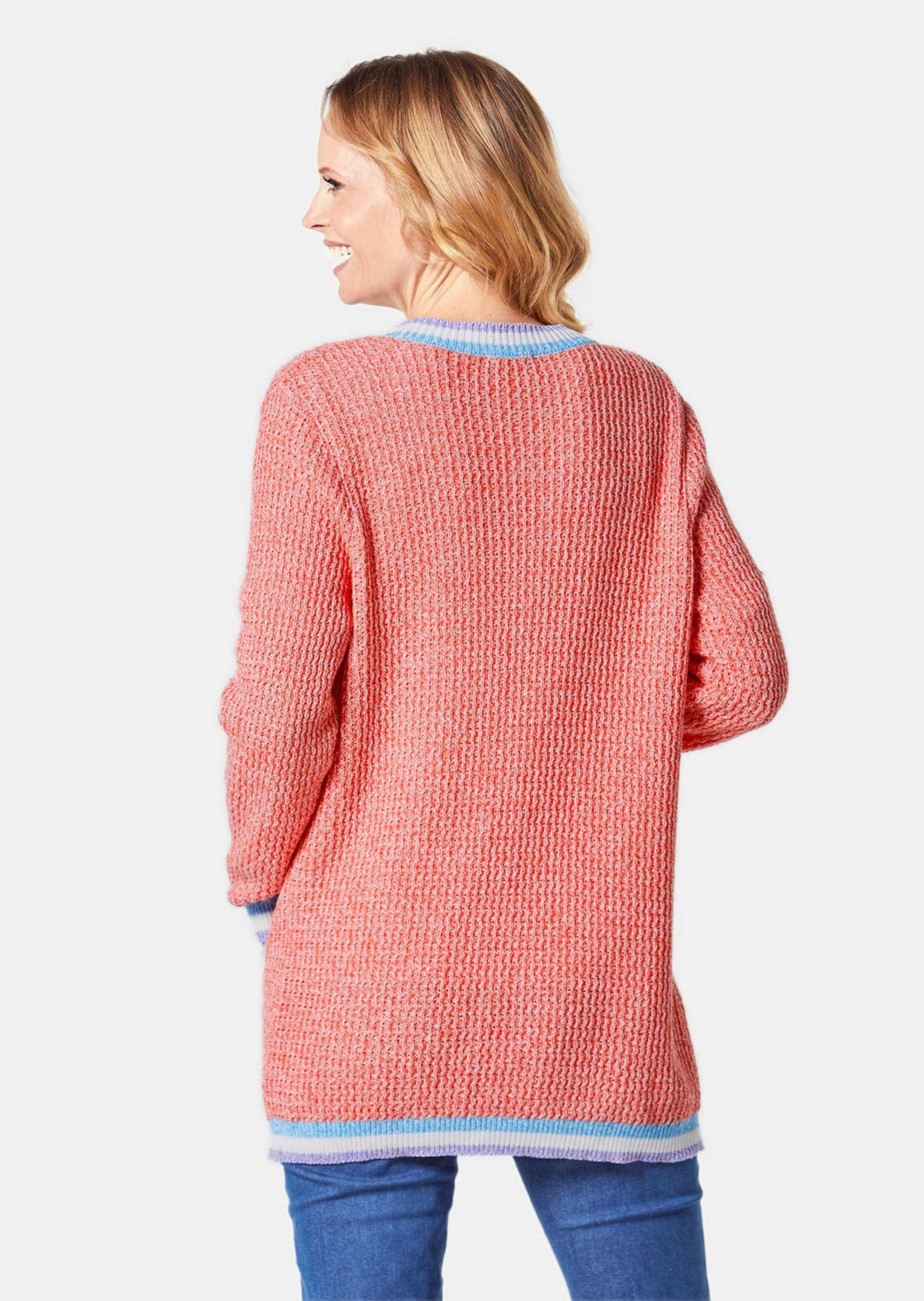 GOLDNER Strickjacke »Strickjacke Strickjacke in raffinierter Struktur«