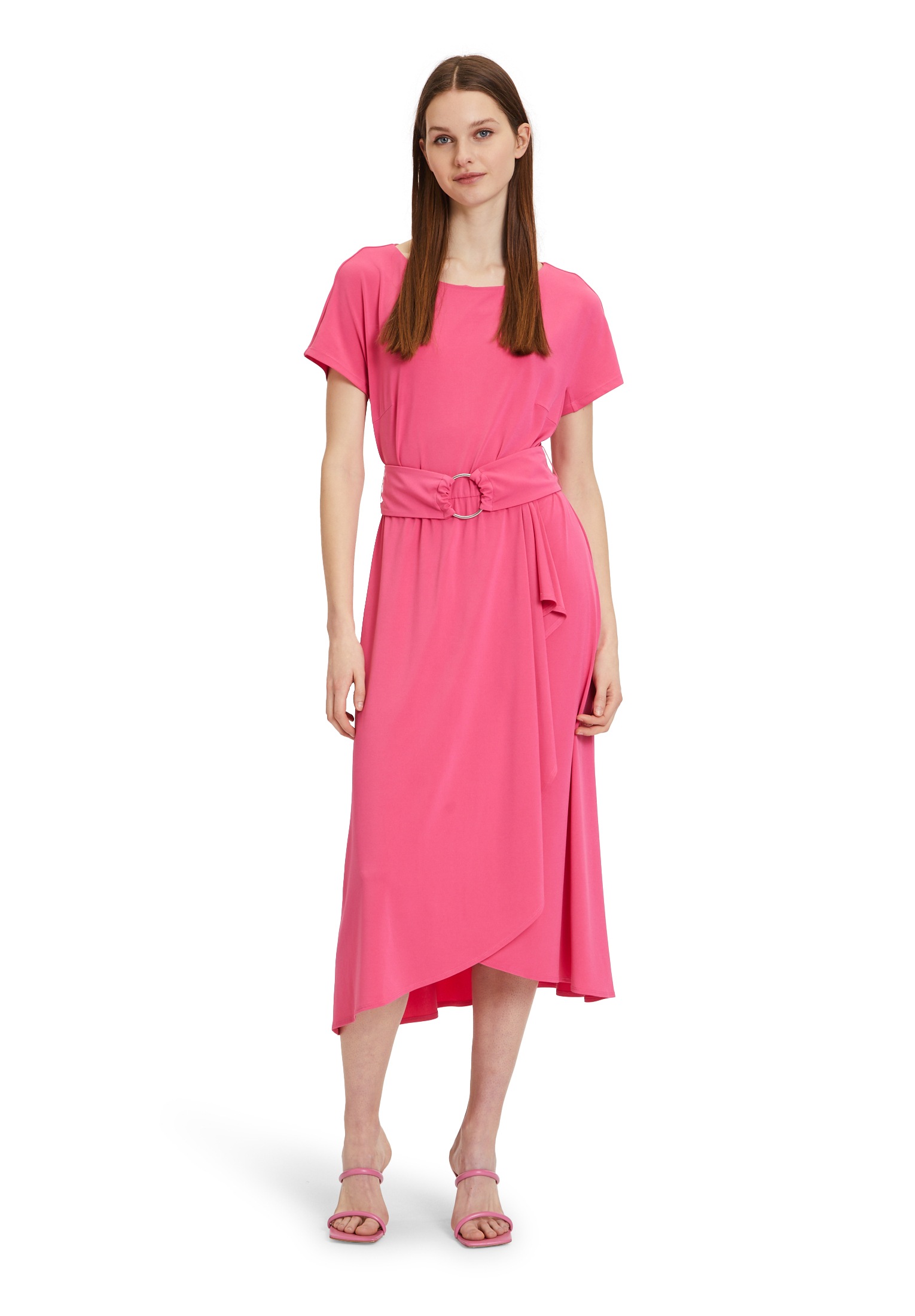 Betty Barclay Midikleid "Damen Sommerkleid Midikleid mit Volant" Ohne Tasch günstig online kaufen