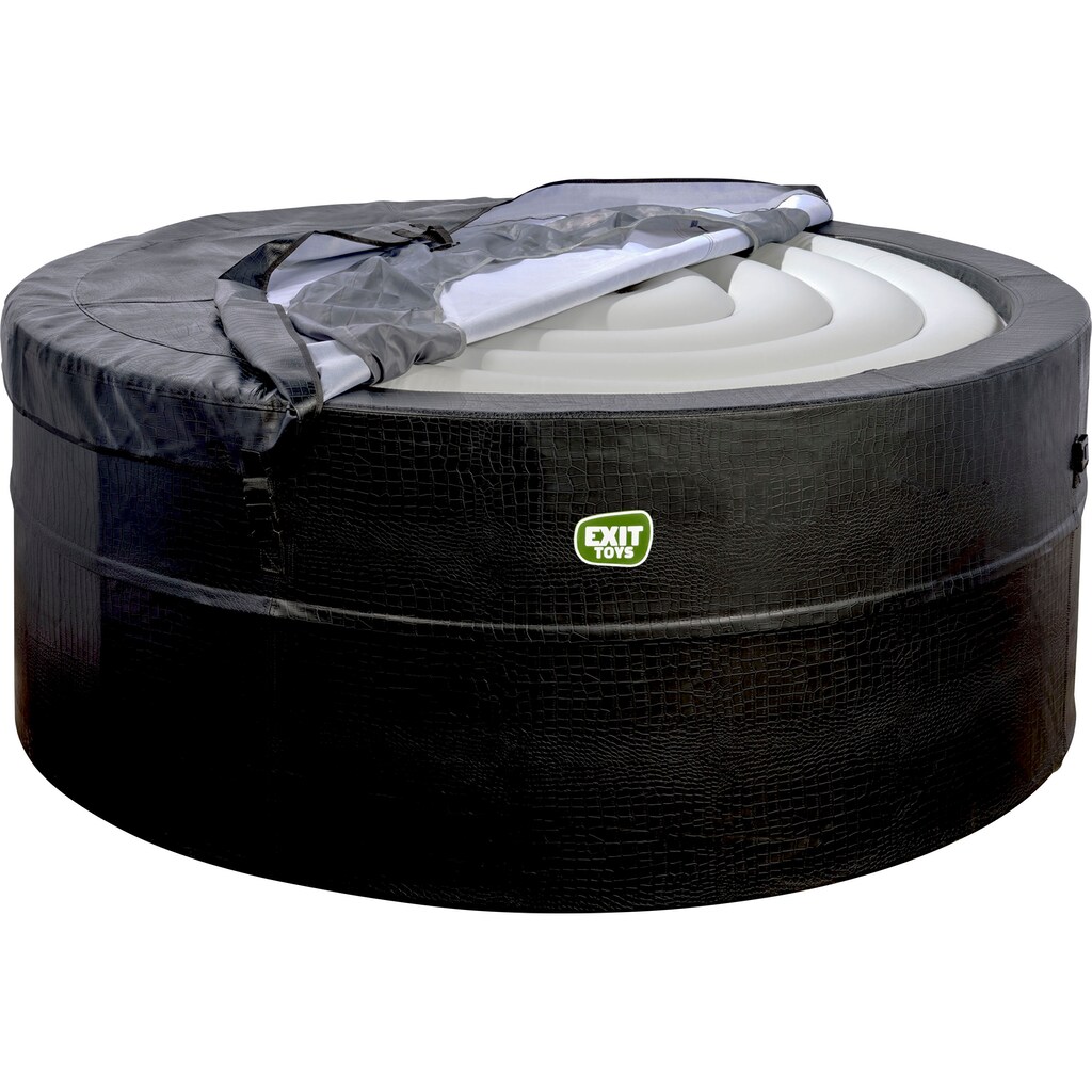 EXIT Whirlpool »Leather Premium«, Aufstellbecken, 120 Luftdüsen, ØxH: 184x73 cm, für 4 Personen
