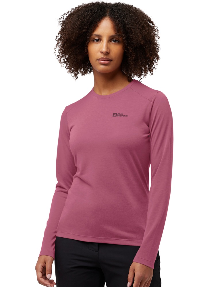 Jack Wolfskin Langarmshirt "VONNAN LS T W" günstig online kaufen