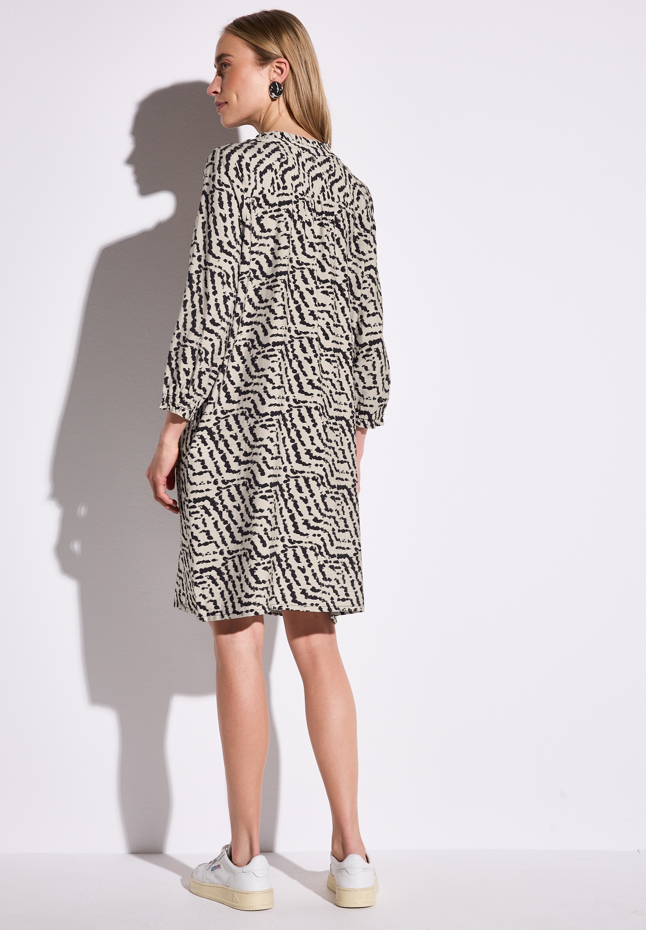 STREET ONE Blusenkleid Eingrifftaschen knielang günstig online kaufen