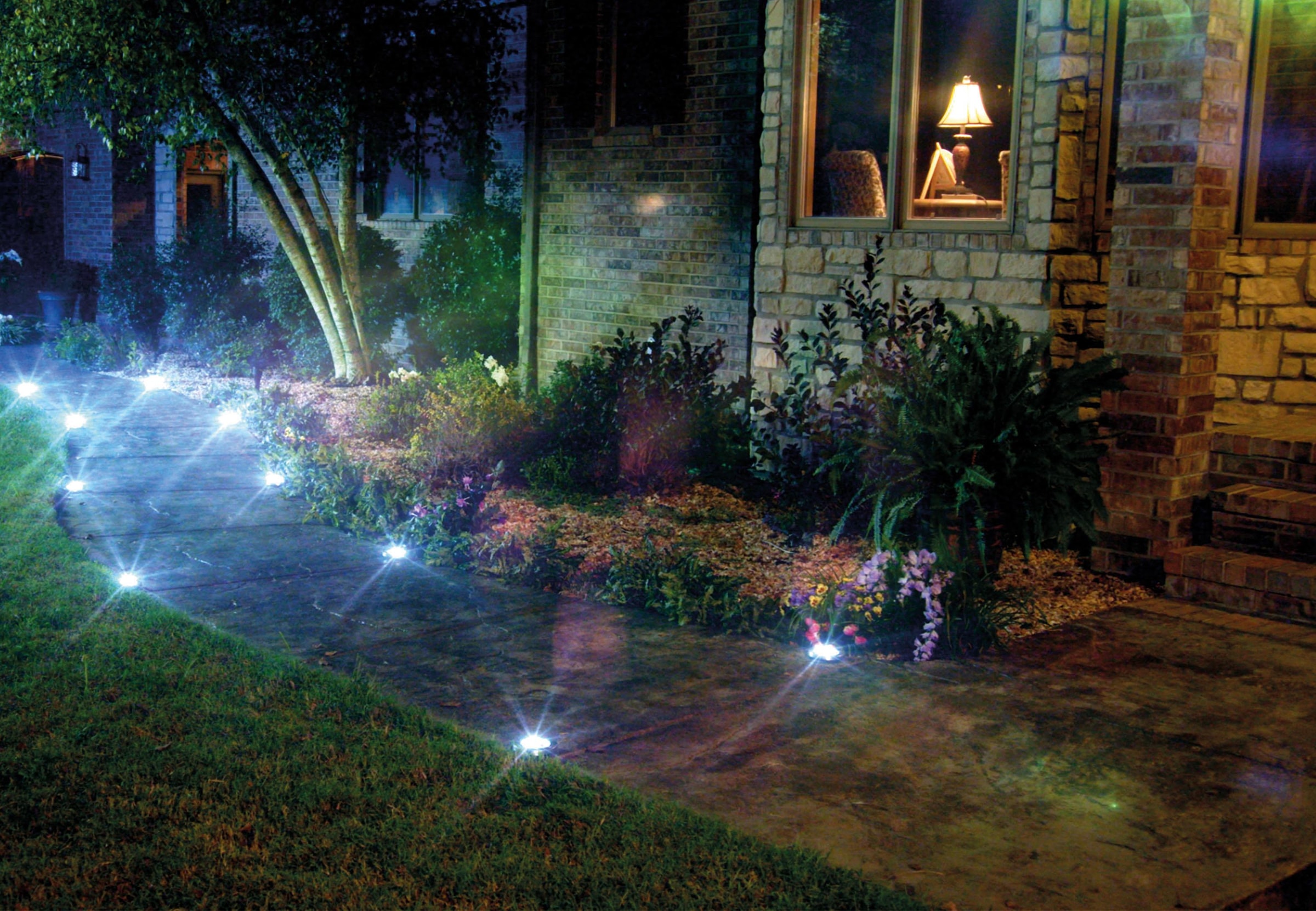 BAUR LIGHTS«, 8 Stück »DISK Set mit Gartenleuchte | LED MediaShop