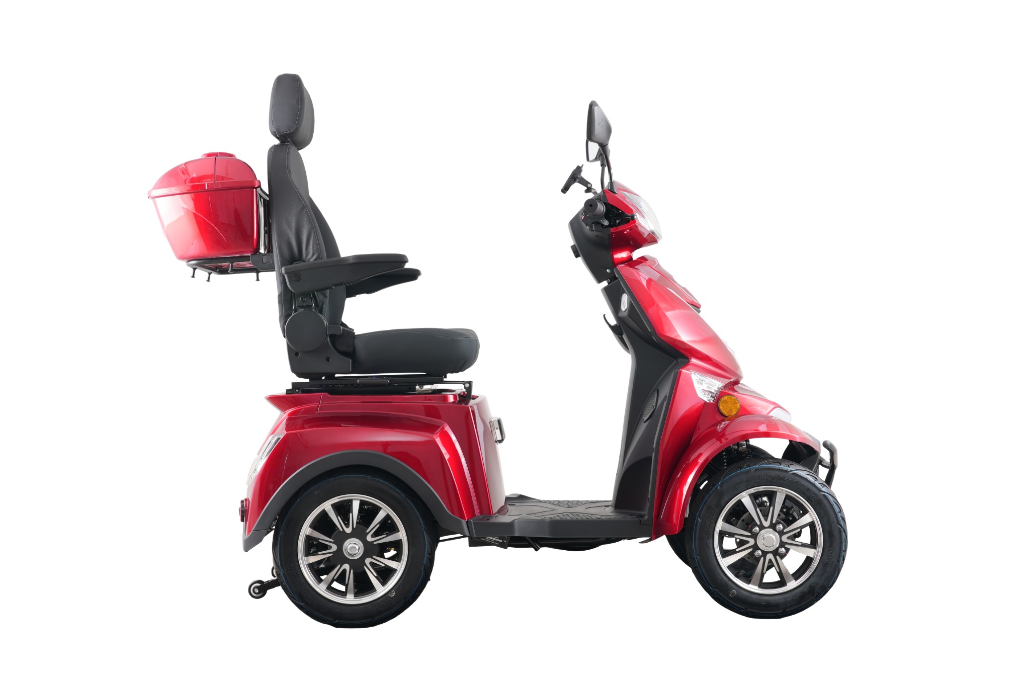 Aktiv mobil Elektromobil »AM E-Quad 1000, 25 km/h mit Topcase« 1.000 W 25 km/h Topcase Fassungsvermögen von ca. 36 Litern, Staufach mit ca. 24 Litern