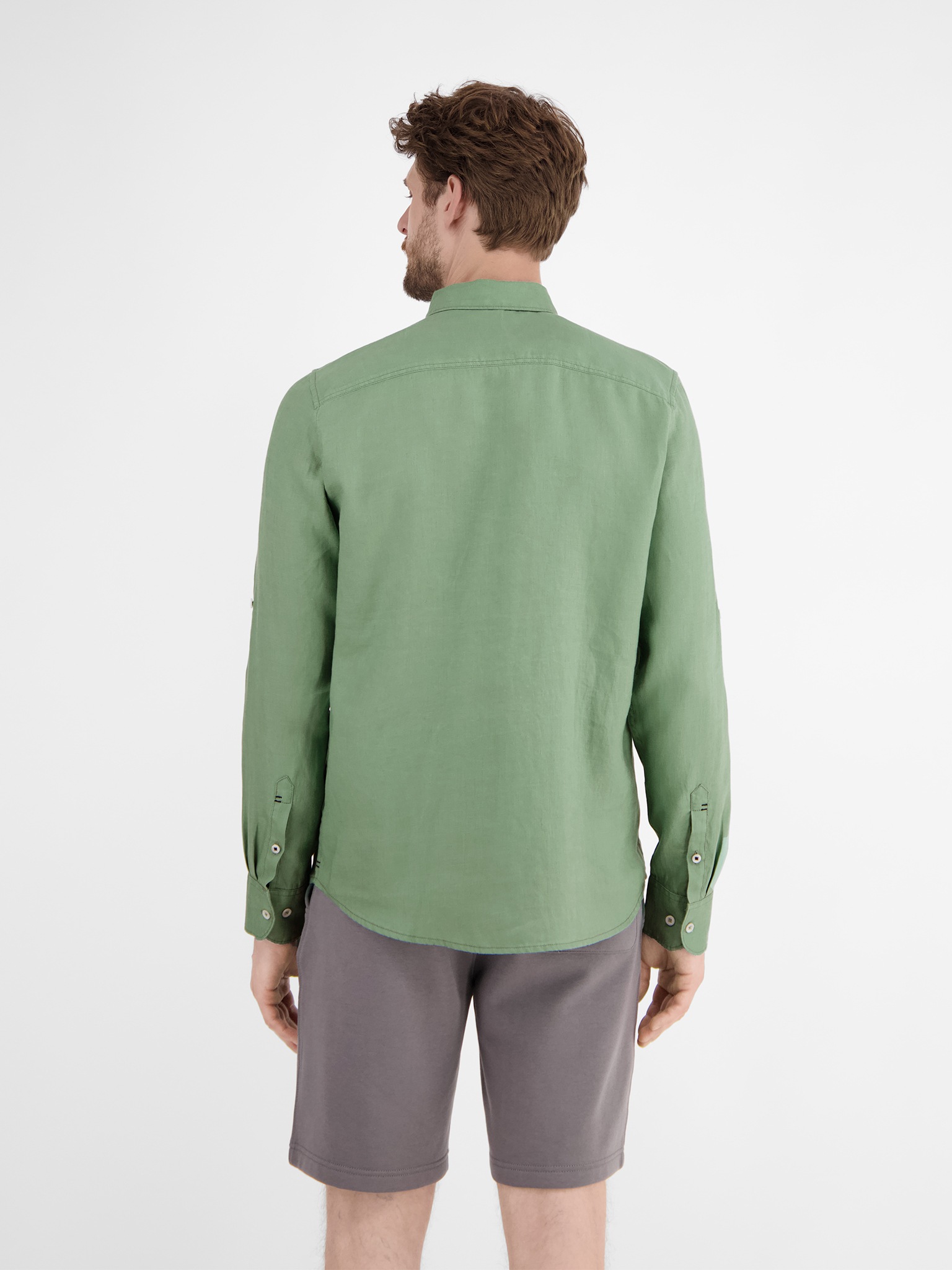 LERROS Langarmhemd mit Logo Stickerei günstig online kaufen