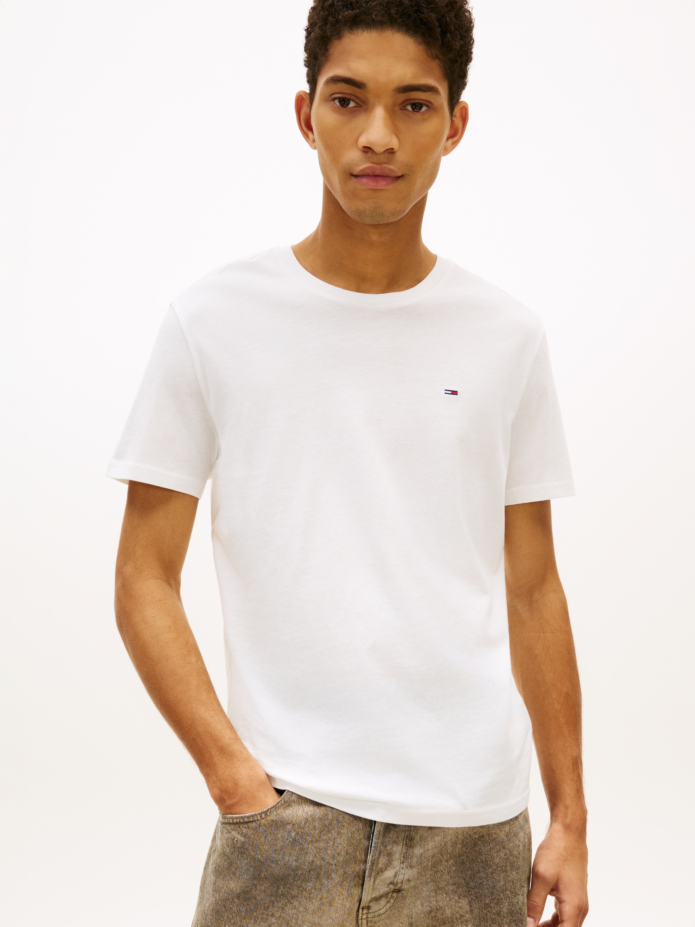 Tommy Jeans "TJM XSLIM 3 PACK TEE" Mit Rundhalsausschnitt günstig online kaufen