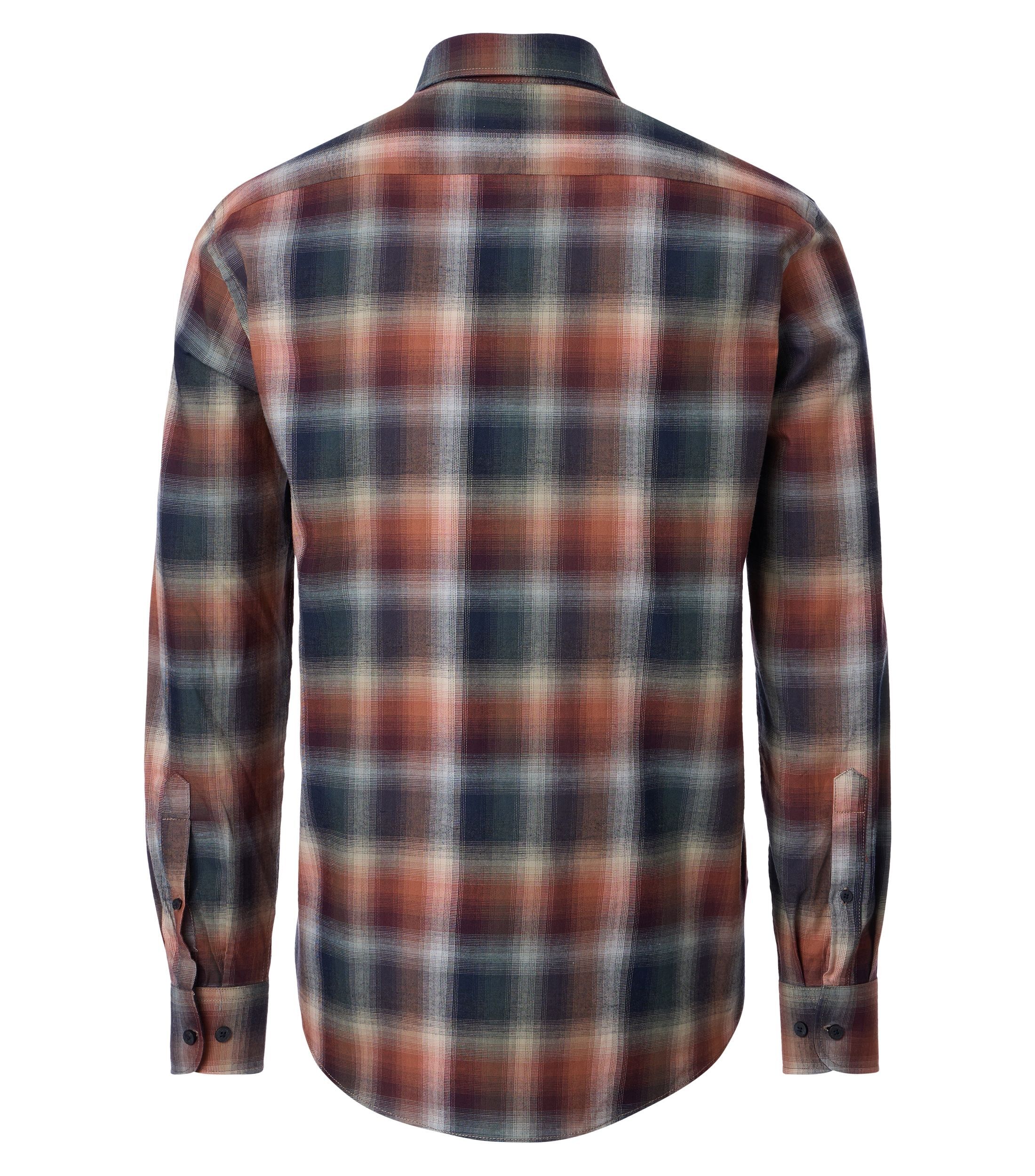 CASAMODA Langarmhemd "CASAMODA Freizeithemd kariert" günstig online kaufen