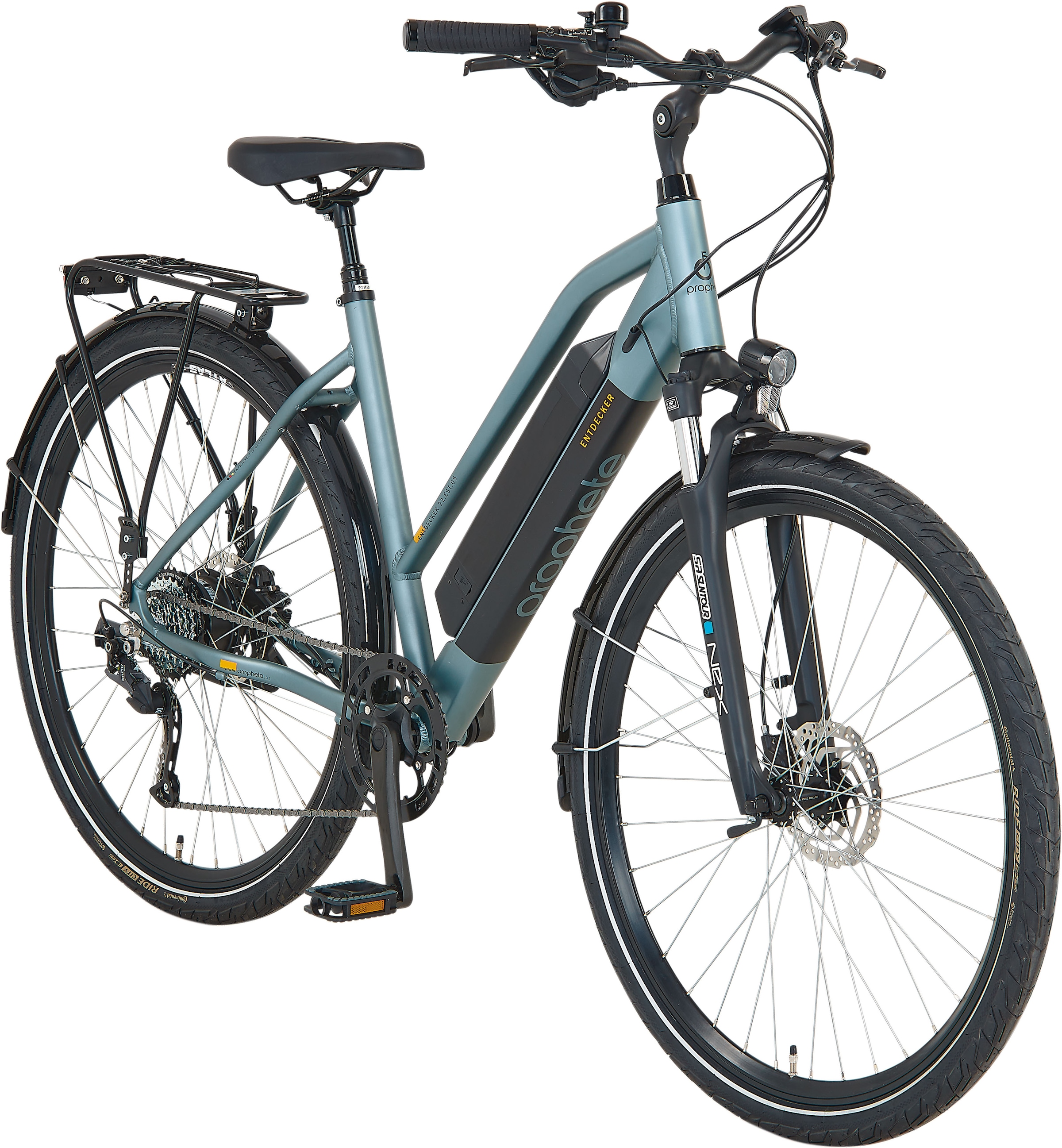 Prophete E-Bike »Entdecker 1.0«, 8 Gang, Shimano, Heckmotor 250 W, Pedelec