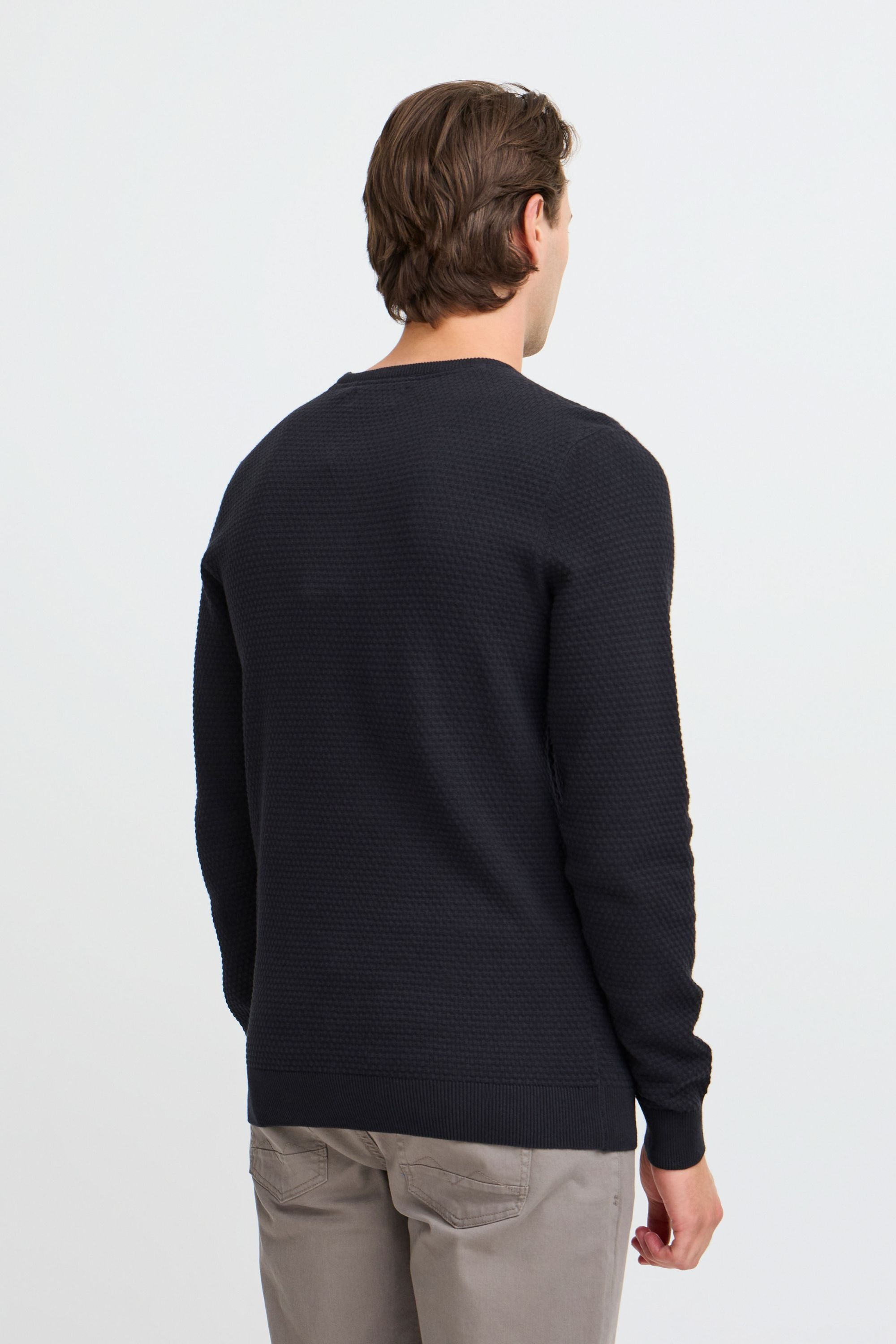 Blend Strickfleece-Pullover »Strickpullover BHREDHILL CREW NECK KNIT NOOS«