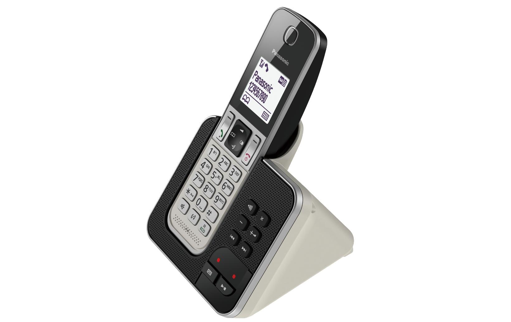 Panasonic Schnurloses DECT-Telefon »KX-TGD323SLW Trio« ( )