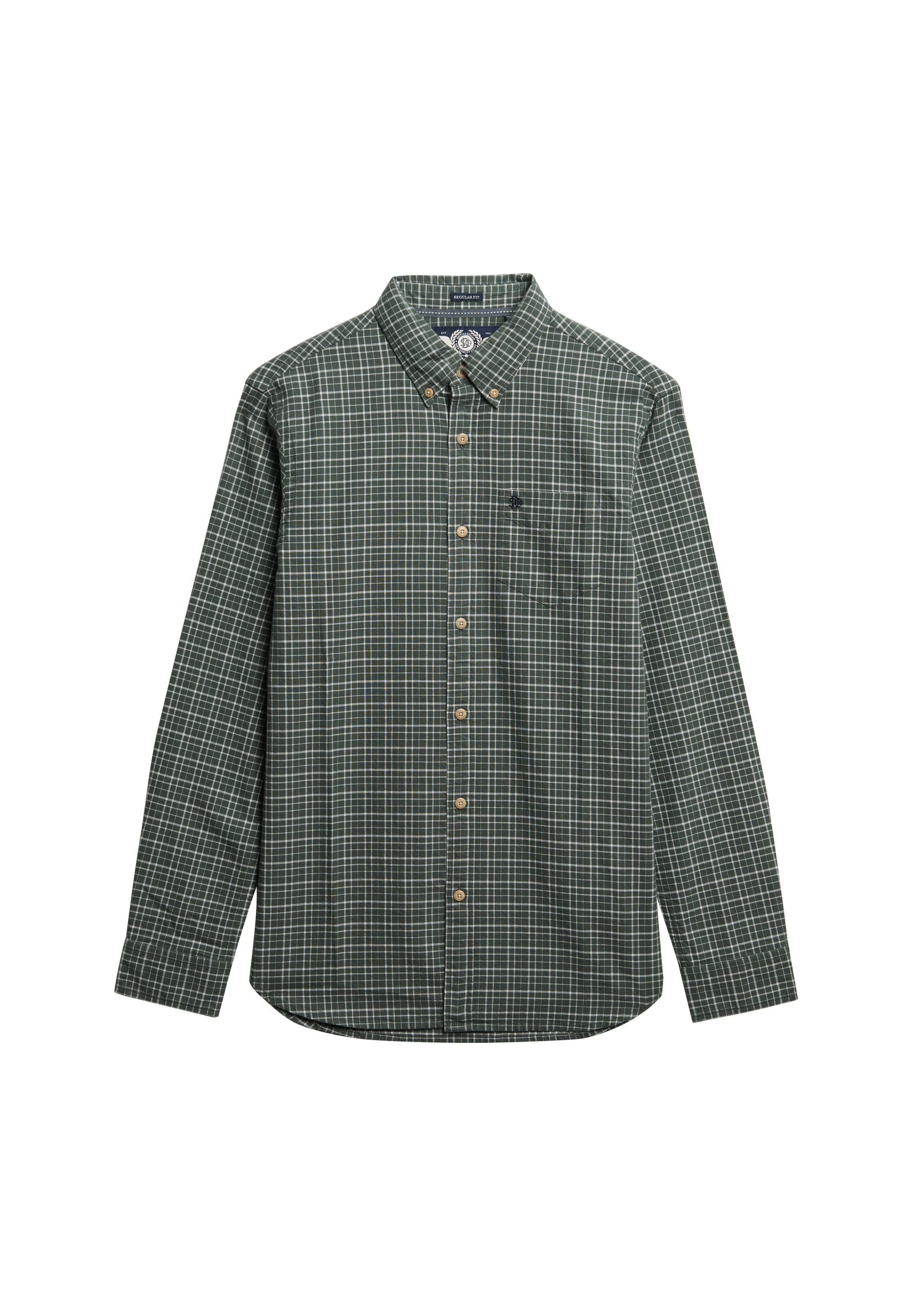 Superdry Langarmhemd »PREMIUM CHECK OXFORD SHIRT«
