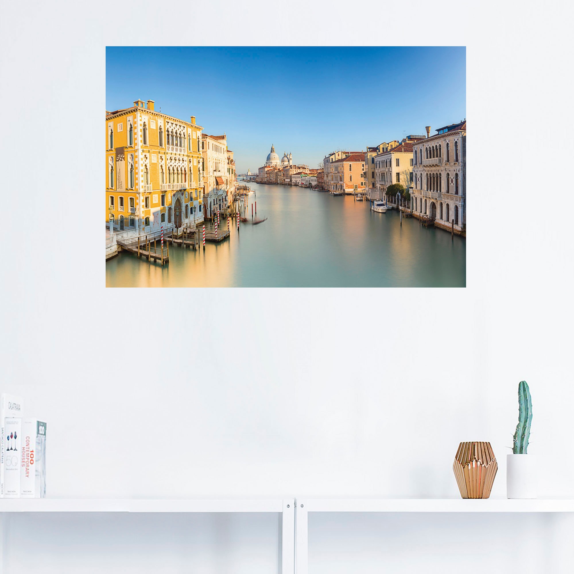 »Venedig | Poster (1 BAUR St.), kaufen Artland Fotografie«, versch. Venedig, Wandaufkleber Alubild, Größen oder als Leinwandbild, in Wandbild