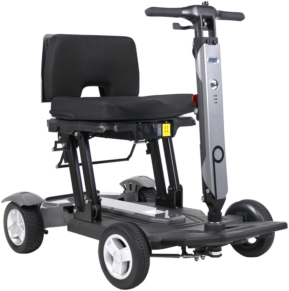 PROPHETE Elektromobil "SM4 Kompakt E-Seniorenroller"schwarz, Elektromobile, Tiefer Einstieg, bis zu 20 km Reichweite, klappbar