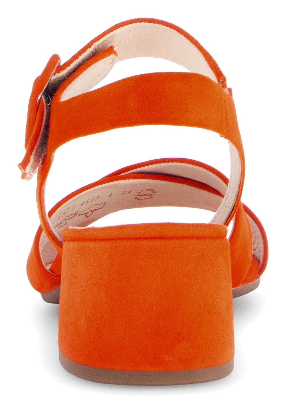 Gabor Sandalette »TUNIS«, Blockabsatz, Riemchensandale, Kreuzbandage, Weite G (=weit)