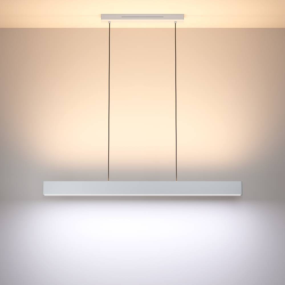 EGLO Hängeleuchte »ANDREAS-Z«, 2 flammig, Leuchtmittel LED-Modul | LED fest integriert, Hängelampe, ZigBee, App und Sprachsteuerung Alexa, RGB, dimmbar