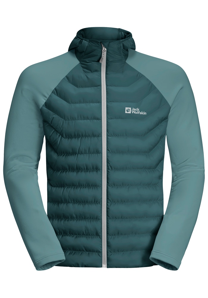 Jack Wolfskin Hybridjacke »ROUTEBURN PRO HYBRID M«, mit Kapuze