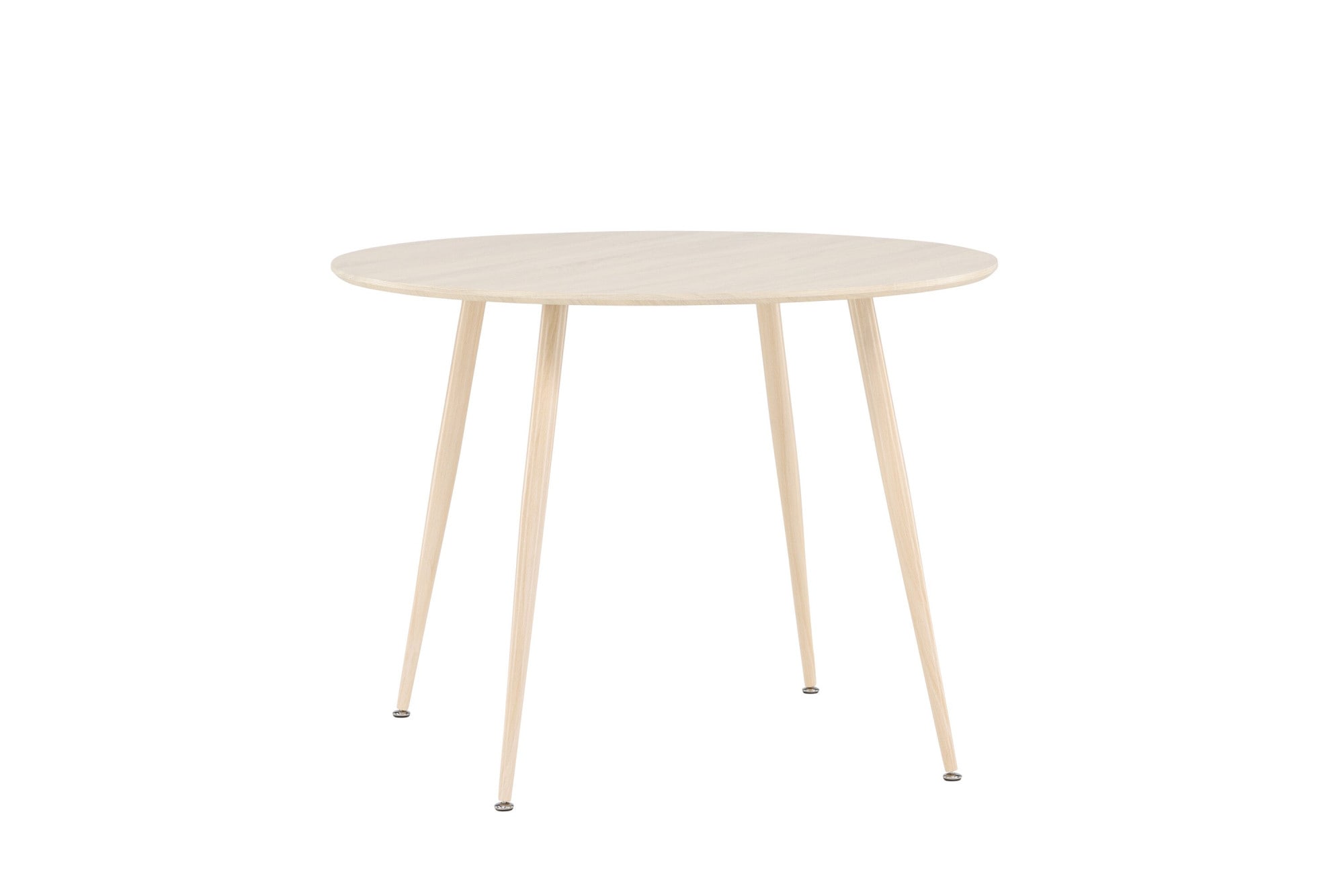 Venture Home Esstisch »Plaza, runder Esstisch, modern, Ø 100 cm« Esszimmertisch, MDF, Stahlbeine, rund, kompakt, urban