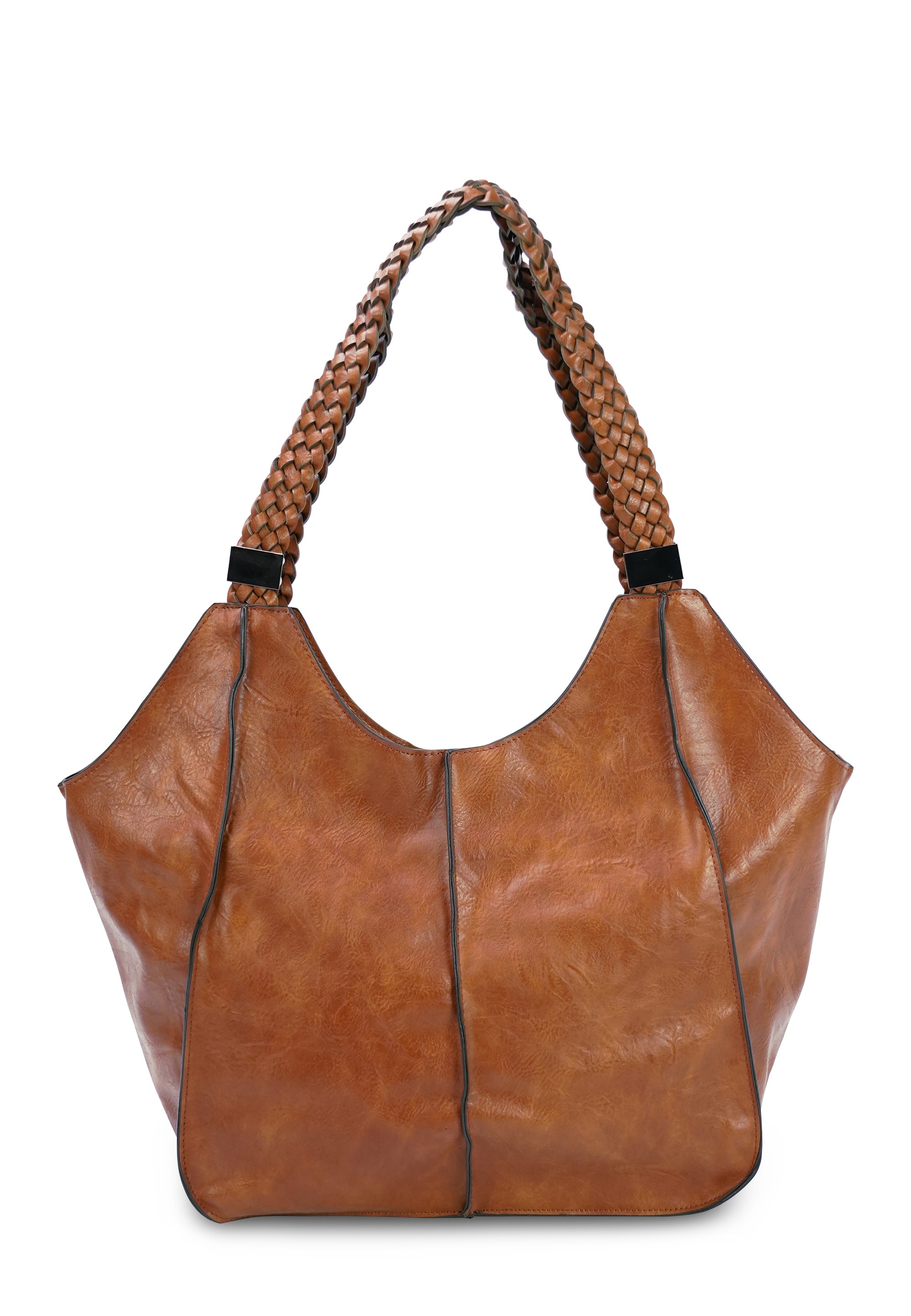 Harpa Schultertasche "Zoella" Geflochtene Henkel