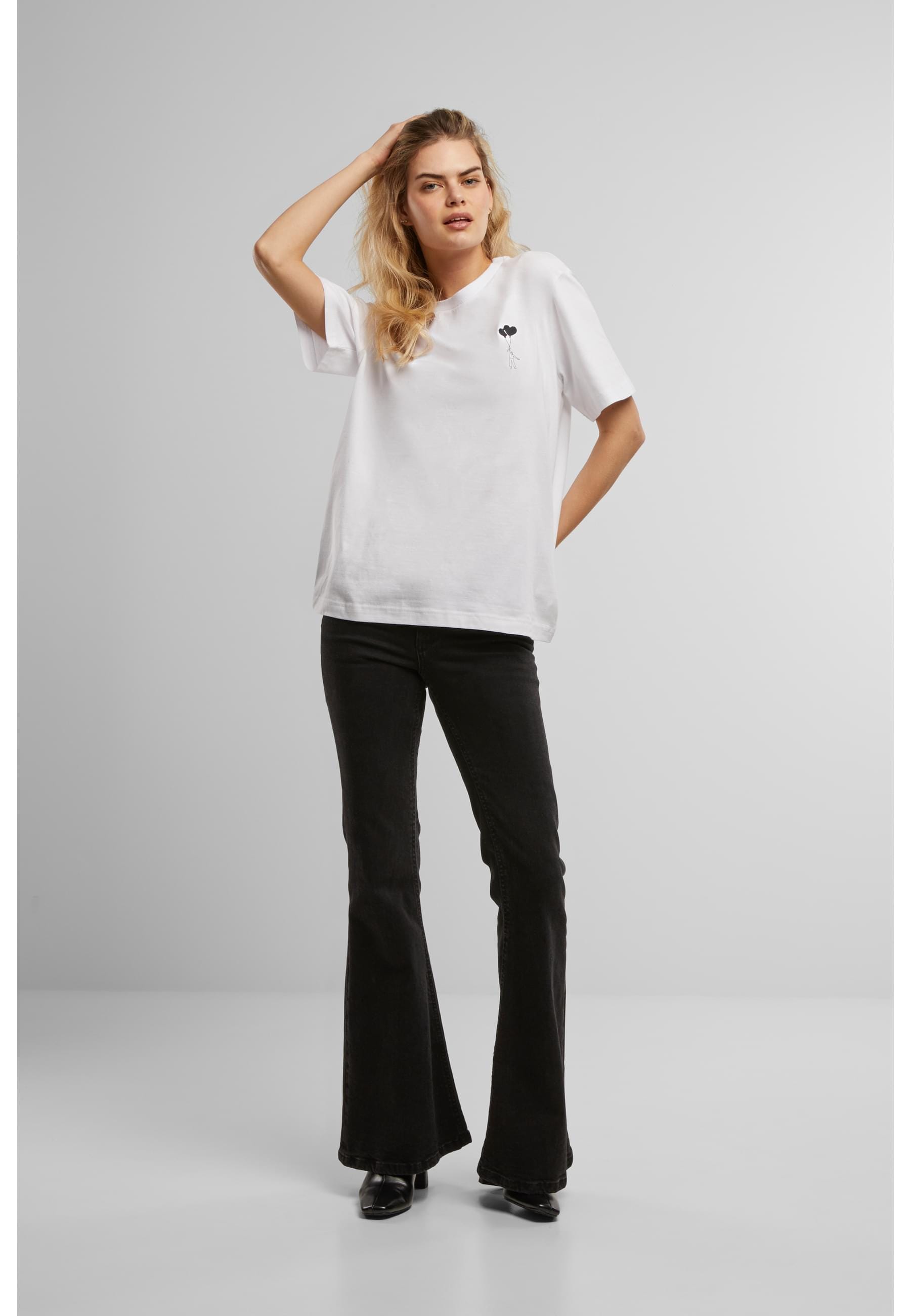 Miss Tee T-Shirt »Miss Tee Love In The Air EMB Tee« 1 Stk.