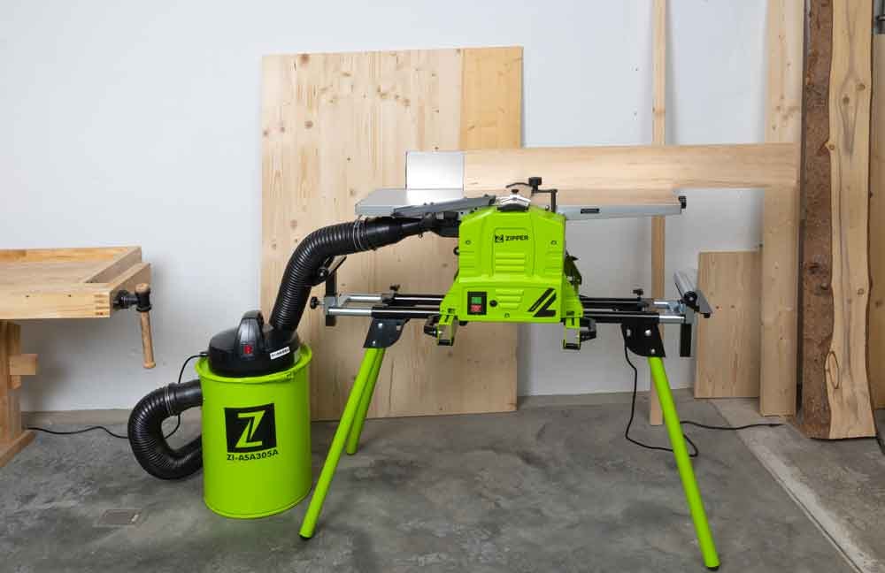 ZIPPER Abricht- und Dickenhobelmaschine, 2-Messer Hobelwelle
