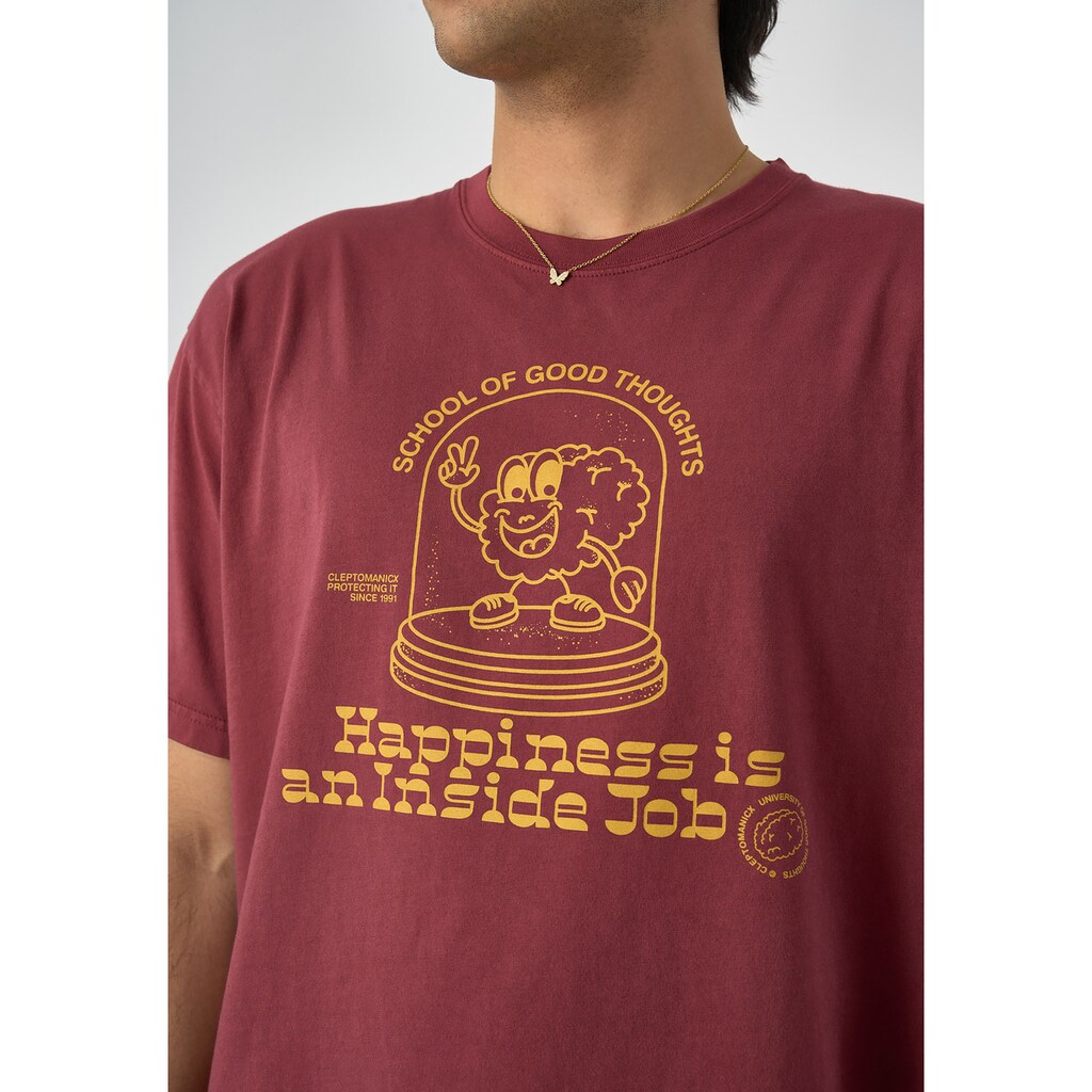 Cleptomanicx T-Shirt »Happiness«