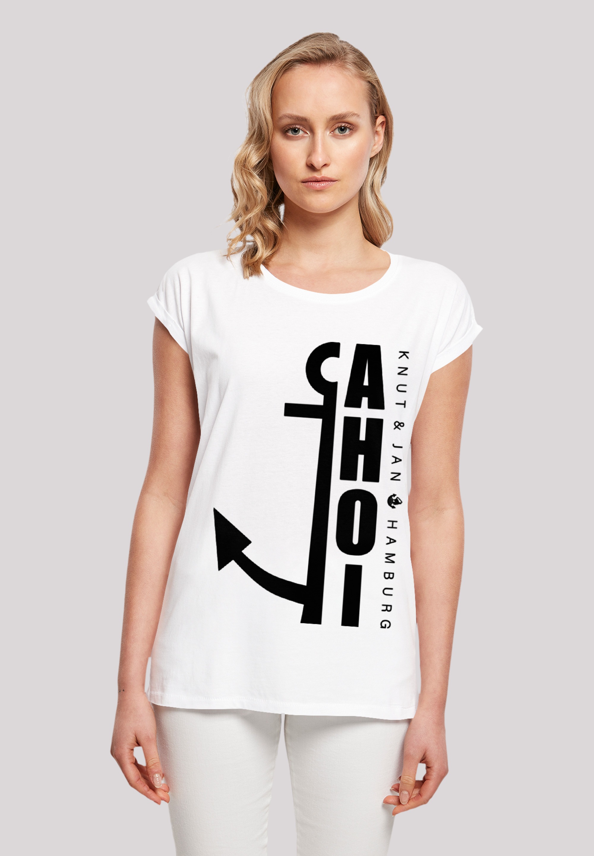 F4NT4STIC T-Shirt »Ahoi Anker Jan Knut online & Print | Hamburg«, bestellen BAUR