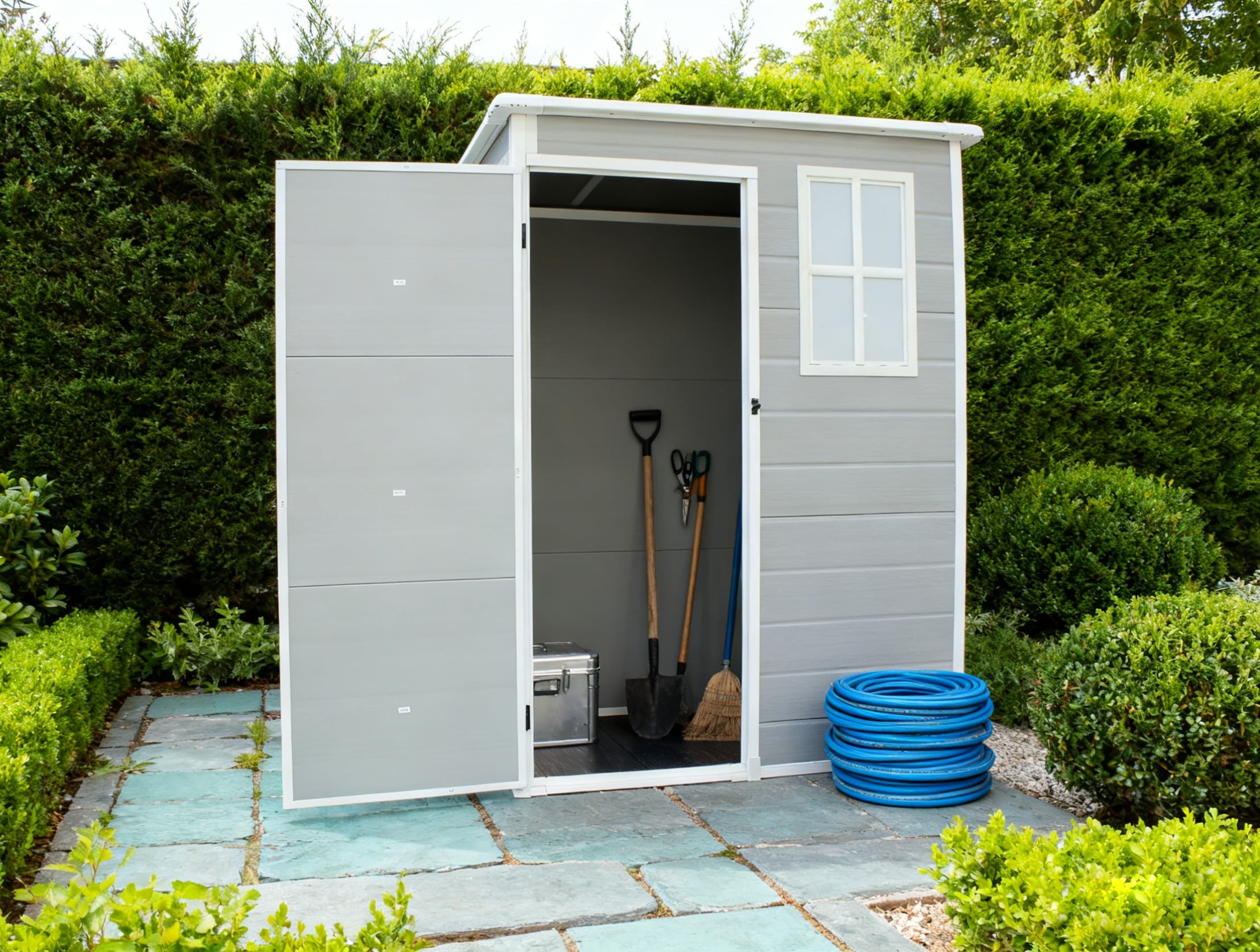 KONIFERA Gerätehaus "Kunststoff" günstig online kaufen