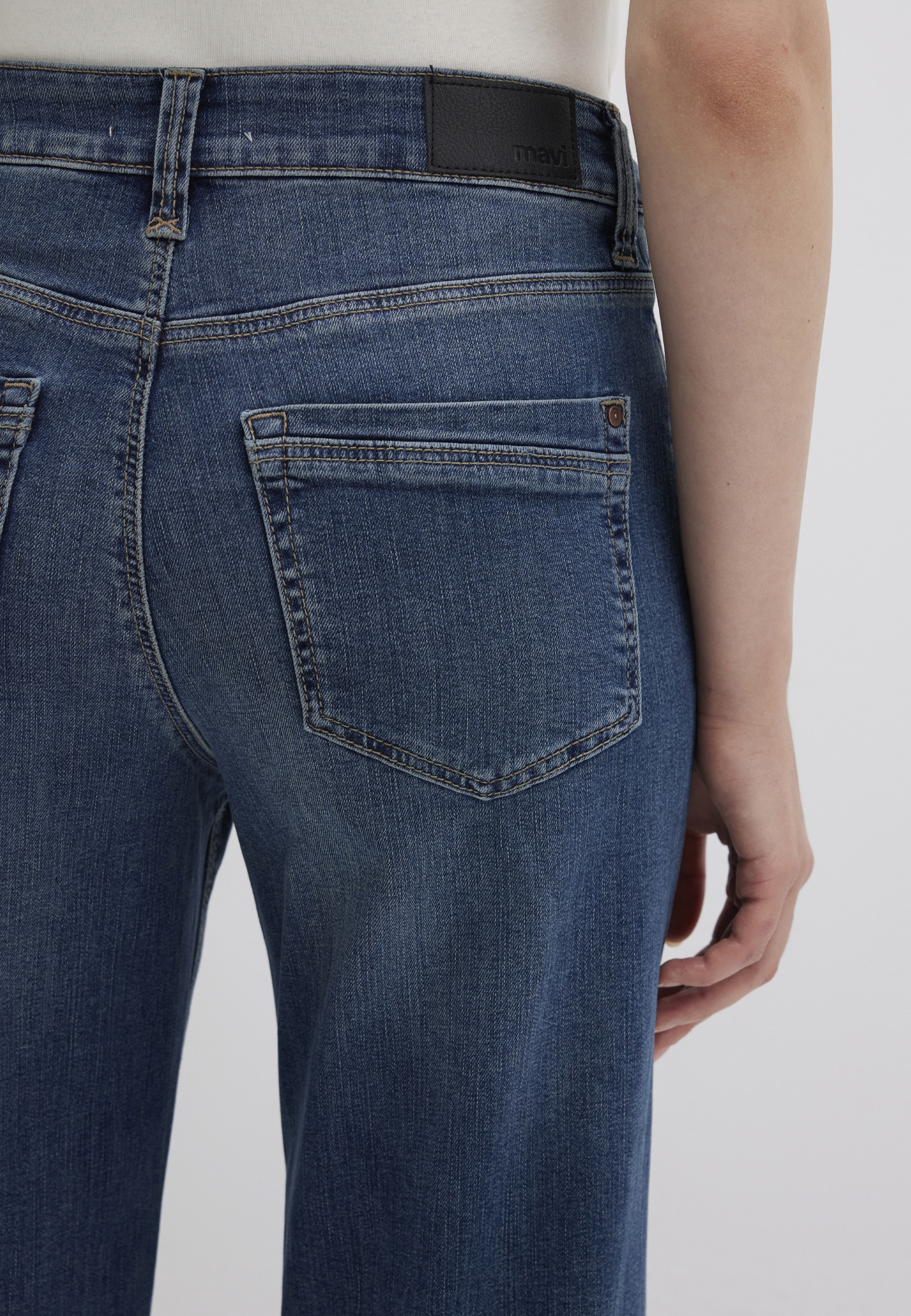 Mavi Weite Jeans »MALIBU«, Wide Leg Jeans