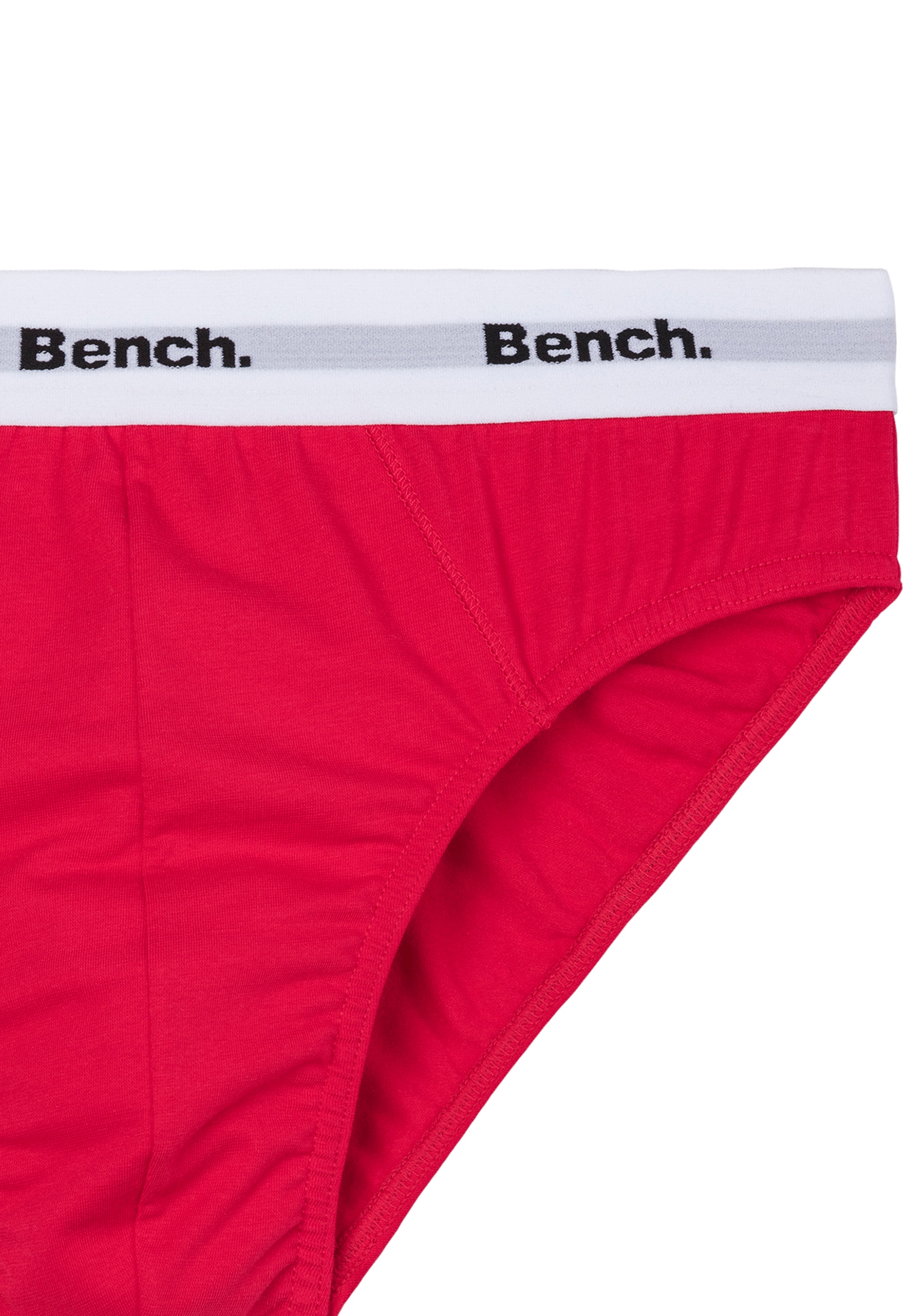 Bench. Slip, (Packung, 4 St.), mit kontrastfarbigem Webbündchen
