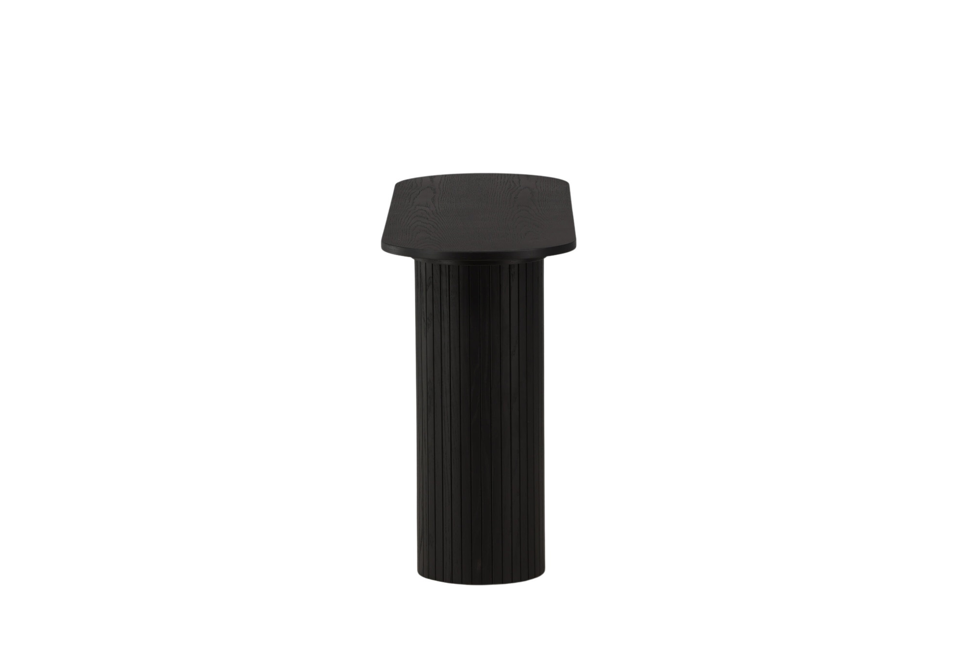 Venture Home Beistelltisch »Bianca, ovaler Konsolentisch mit Holzfurnier-Optik, 130 × 40 cm« Ablagetisch, Furnier, oval, hoch, geräumig, edel