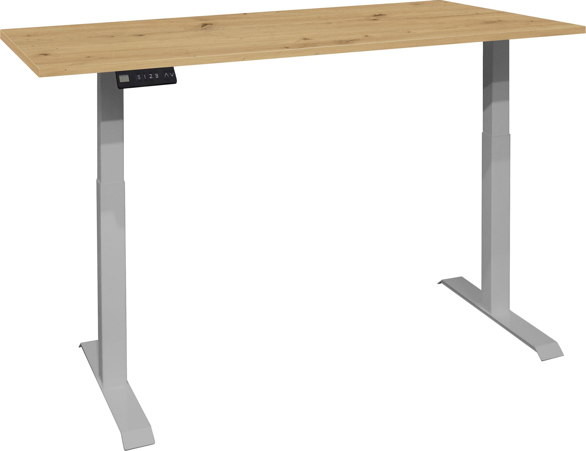Mäusbacher "Big System Office" Breite 140 cm, elektrisch höhenverstellbar