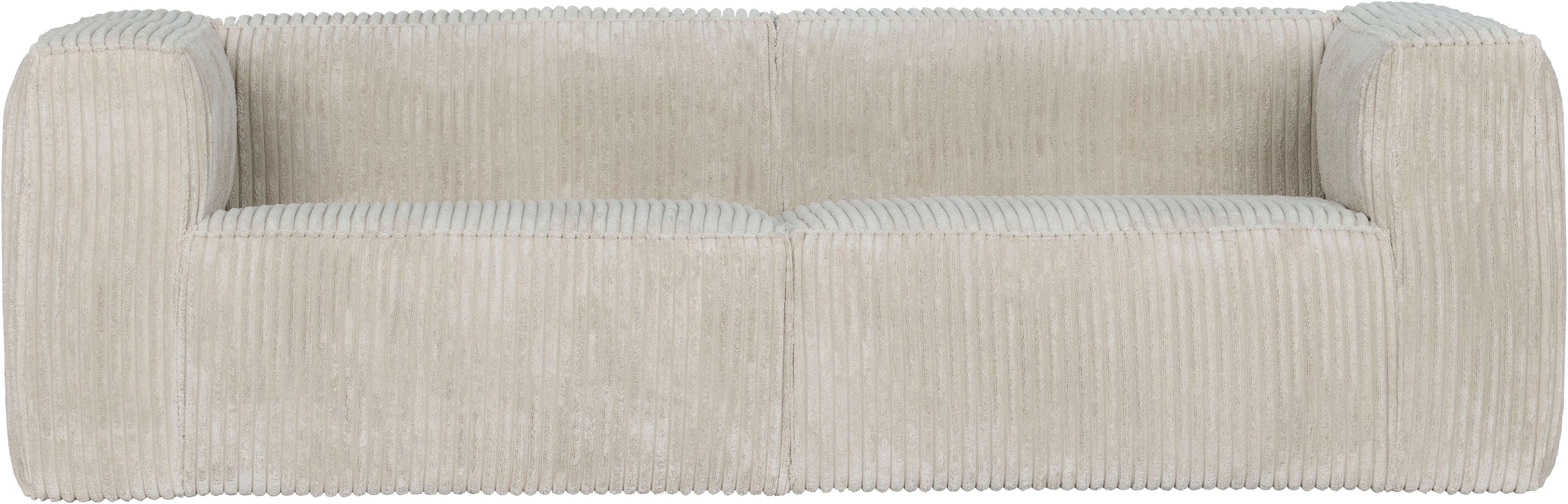WOOOD 3,5-Sitzer "Bean H 73 x B 242 x T 96 cm" Tragkraft 350 kg, Maximale Verschleißfestigkeit, Pfleiglicht