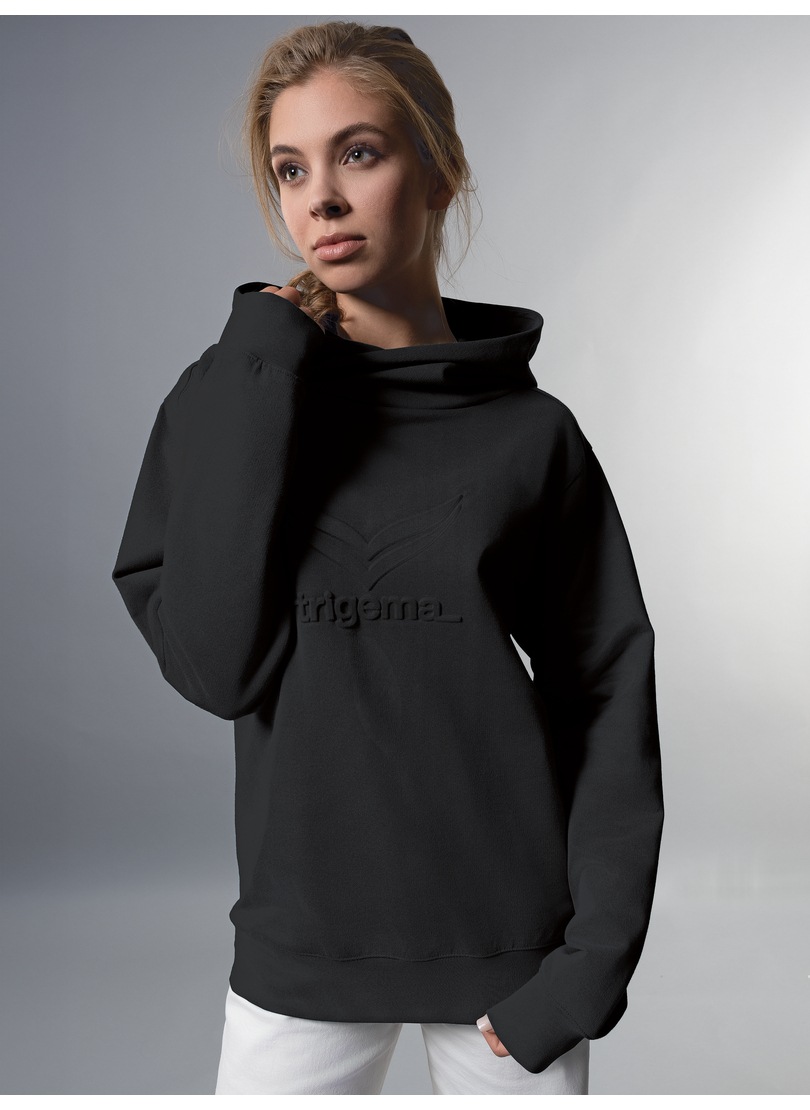 Thumbnail - Trigema Kapuzensweatshirt "TRIGEMA Kapuzenpullover mit großem 3D-Motiv"
