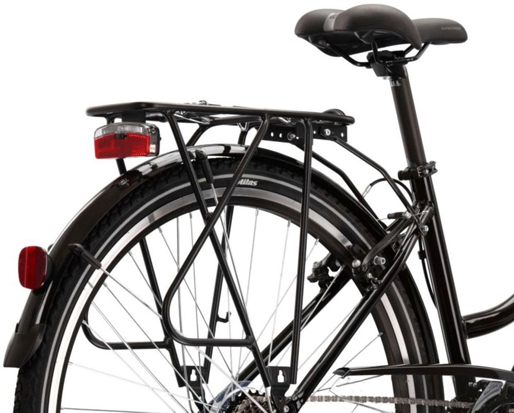 Kross Trekkingrad »KROSS Trekkingrad Trans 1.0 28" schwarz«, 21 Gang, Shimano, ALTUS M310 Schaltwerk, Kettenschaltung
