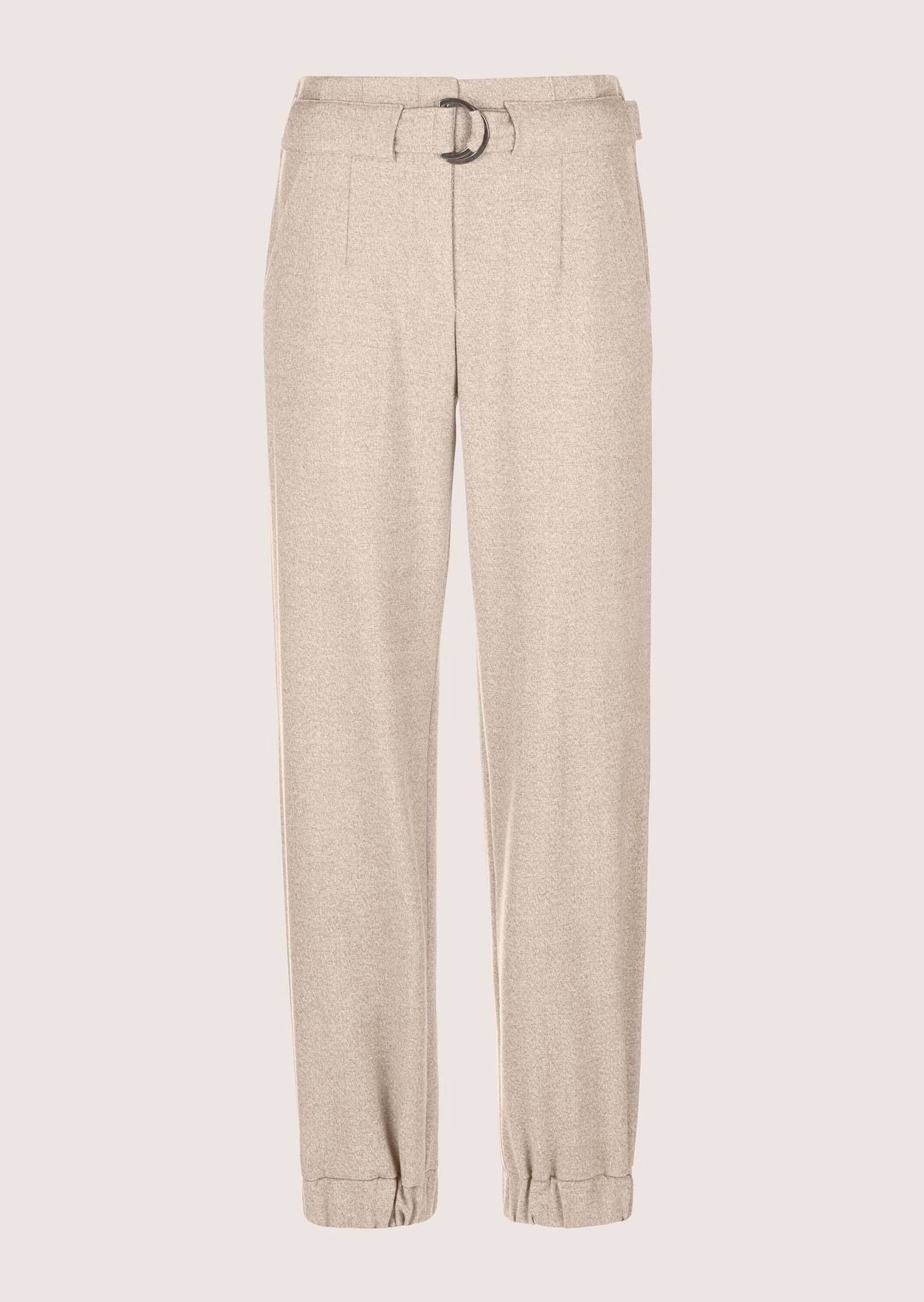 MADELEINE Cargohose "Cargo-Pants Lässige Damenhose mit Gürtel und Gummisaum" Hose mit Gürtel