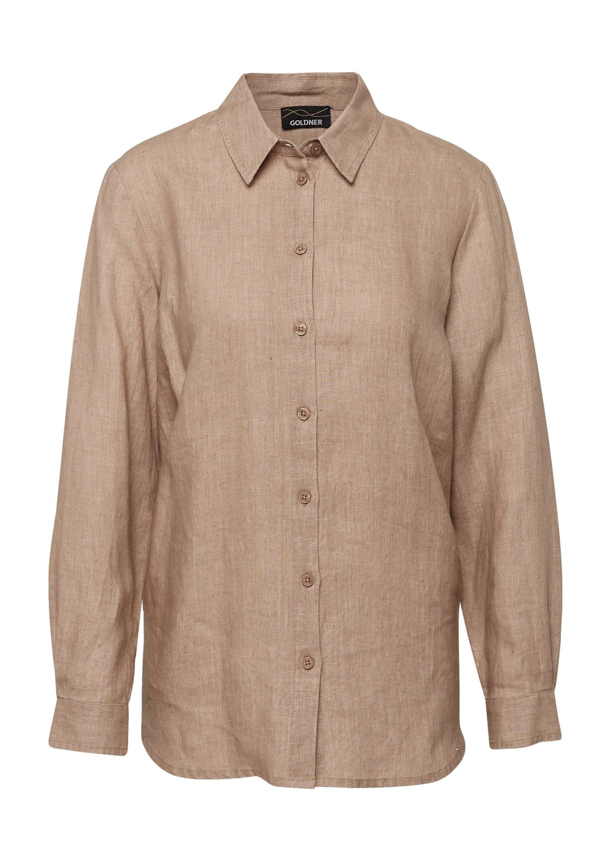 GOLDNER Langarmbluse "Bequeme Damen Businessbluse" Ohne günstig online kaufen