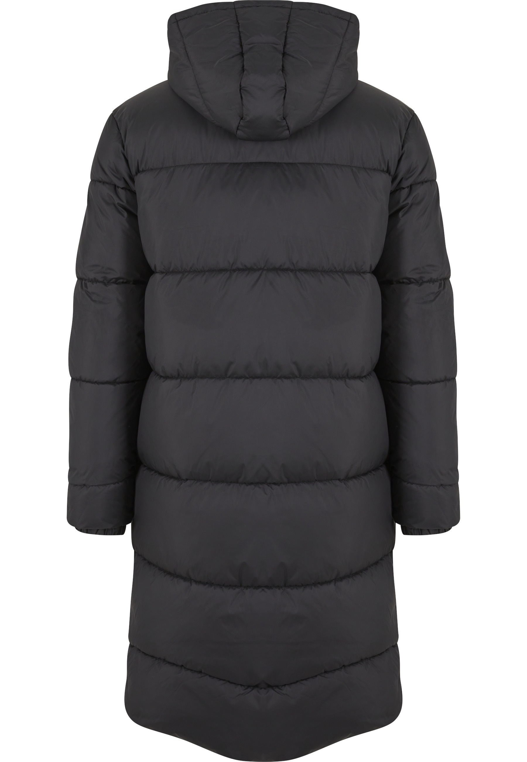URBAN CLASSICS Winterjacke »Urban Classics Mens Long Puffer Coat« 1 Stk. tlg. mit Kapuze