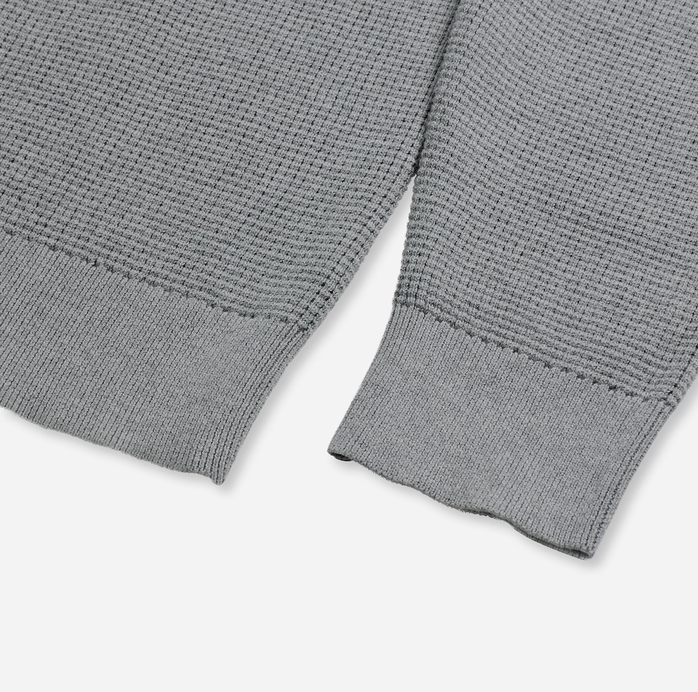 OLYMP Rundhalspullover »Waffle Structure« Rundhals, casual, unifarben, regular fit