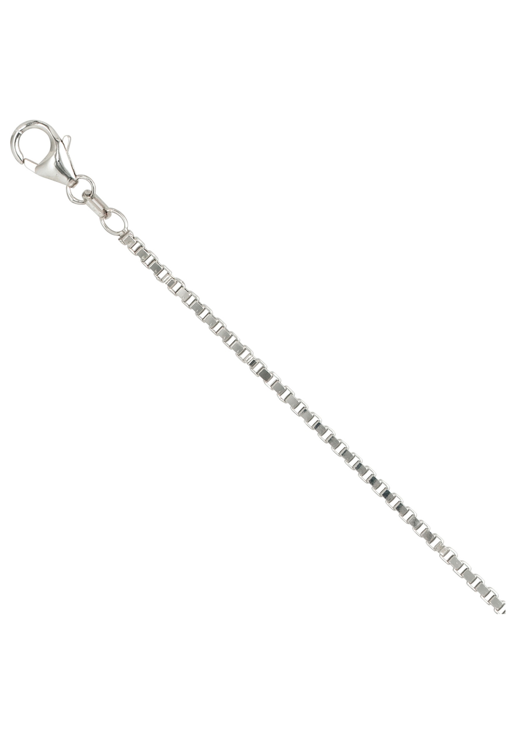 JOBO Silberkette, Venezianerkette 925 Silber 50 cm 1,8 mm