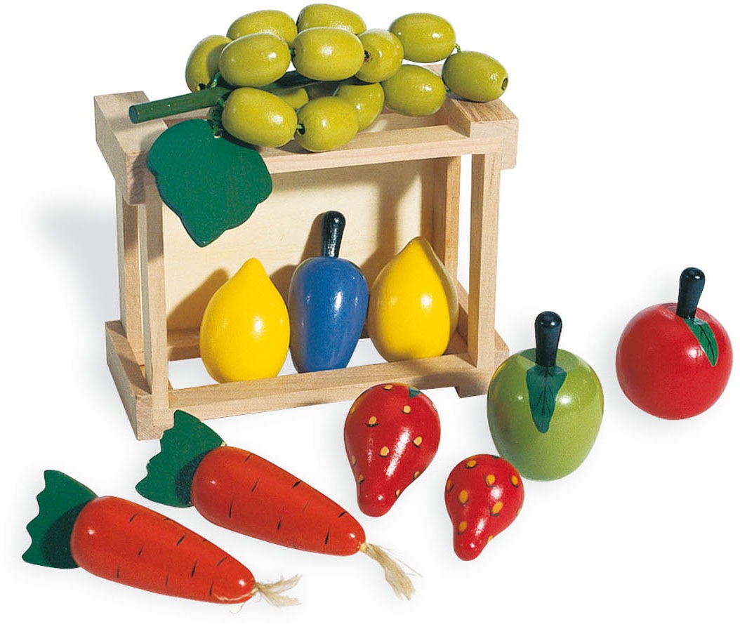 Kaufladensortiment Kiste mit Gemüse, (11-tlg.)