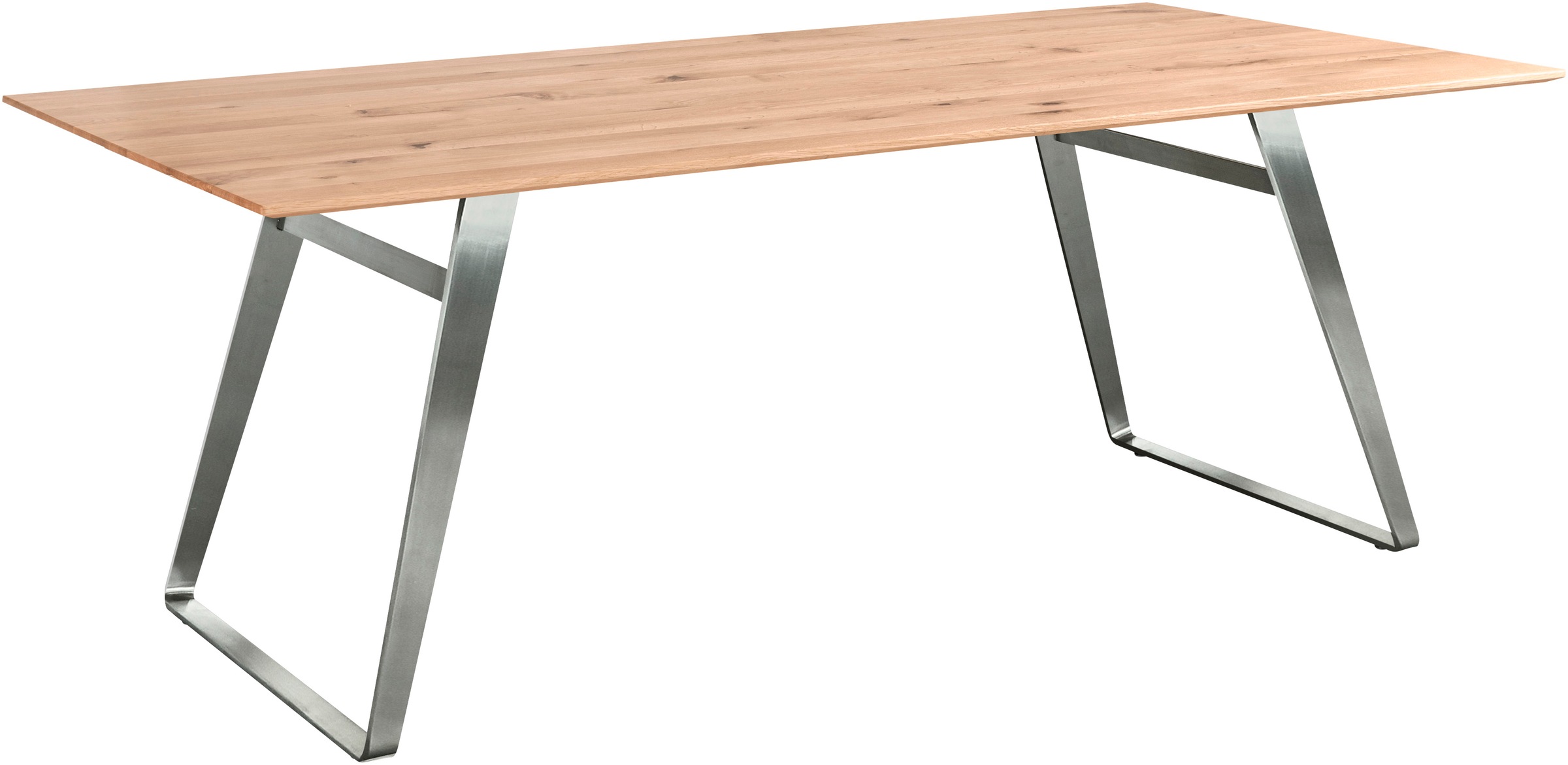 Musterring Esstisch "Tavia" Bügelgestell in 3 Farben, Platte Charakter-Eich günstig online kaufen