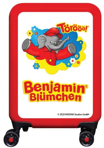 Kiddinx Kinderkoffer »Benjamin Blümchen Törööö!, 55 cm«, 4 Rollen, Made in Germany kaufen