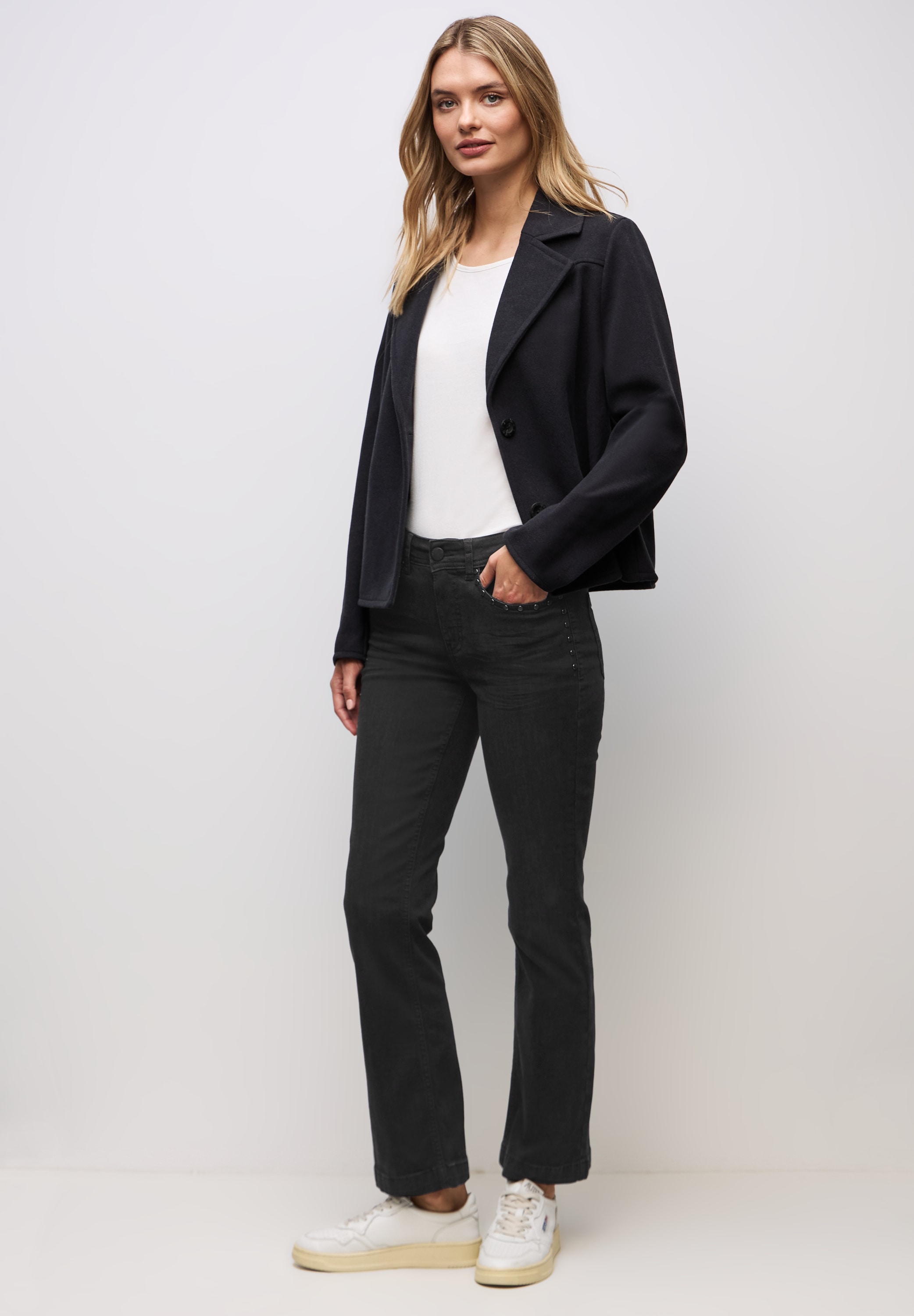 STREET ONE Comfort-fit-Jeans aus Baumwolle mit Stretchanteil