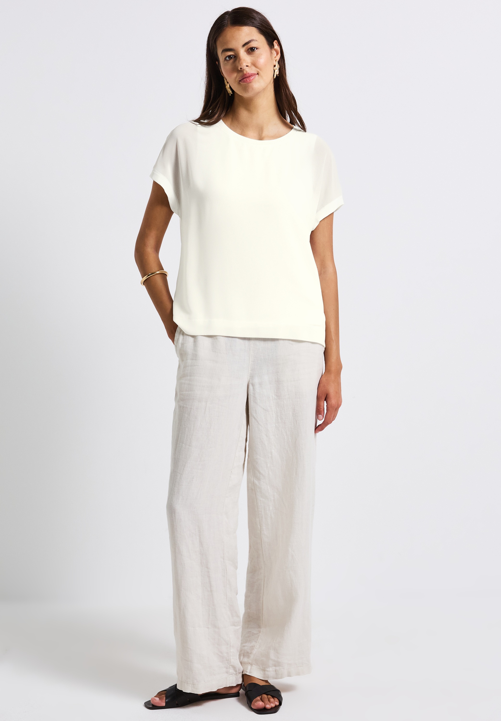 STREET ONE T-Shirt, aus softer Viskose
